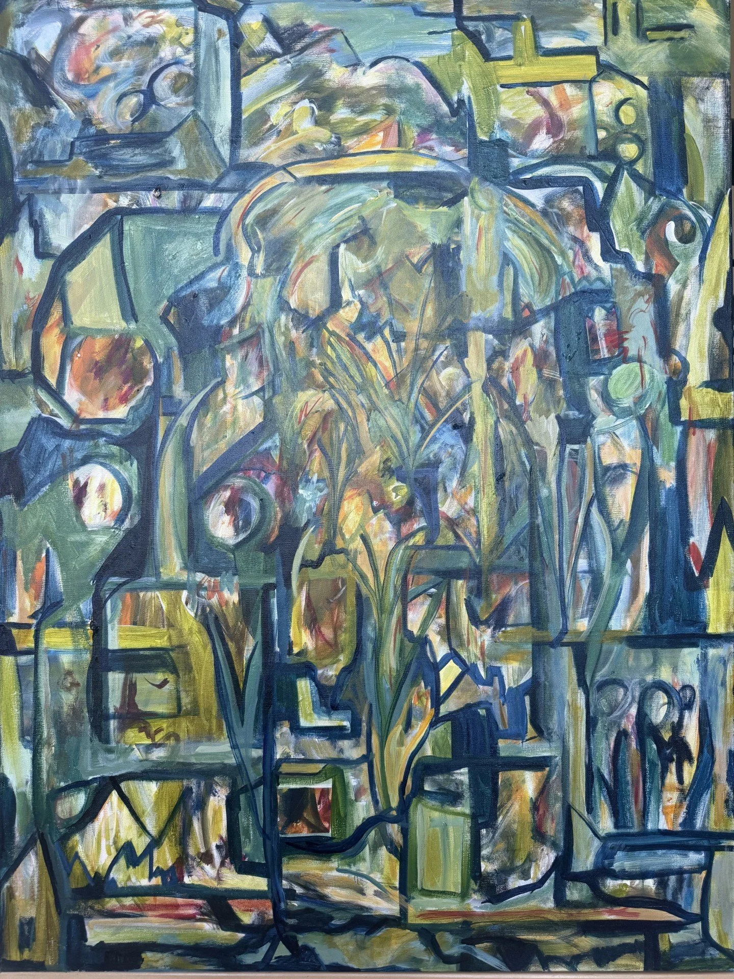 "Untitled Labyrinth 2", 40 x 30 x 2 (14)
