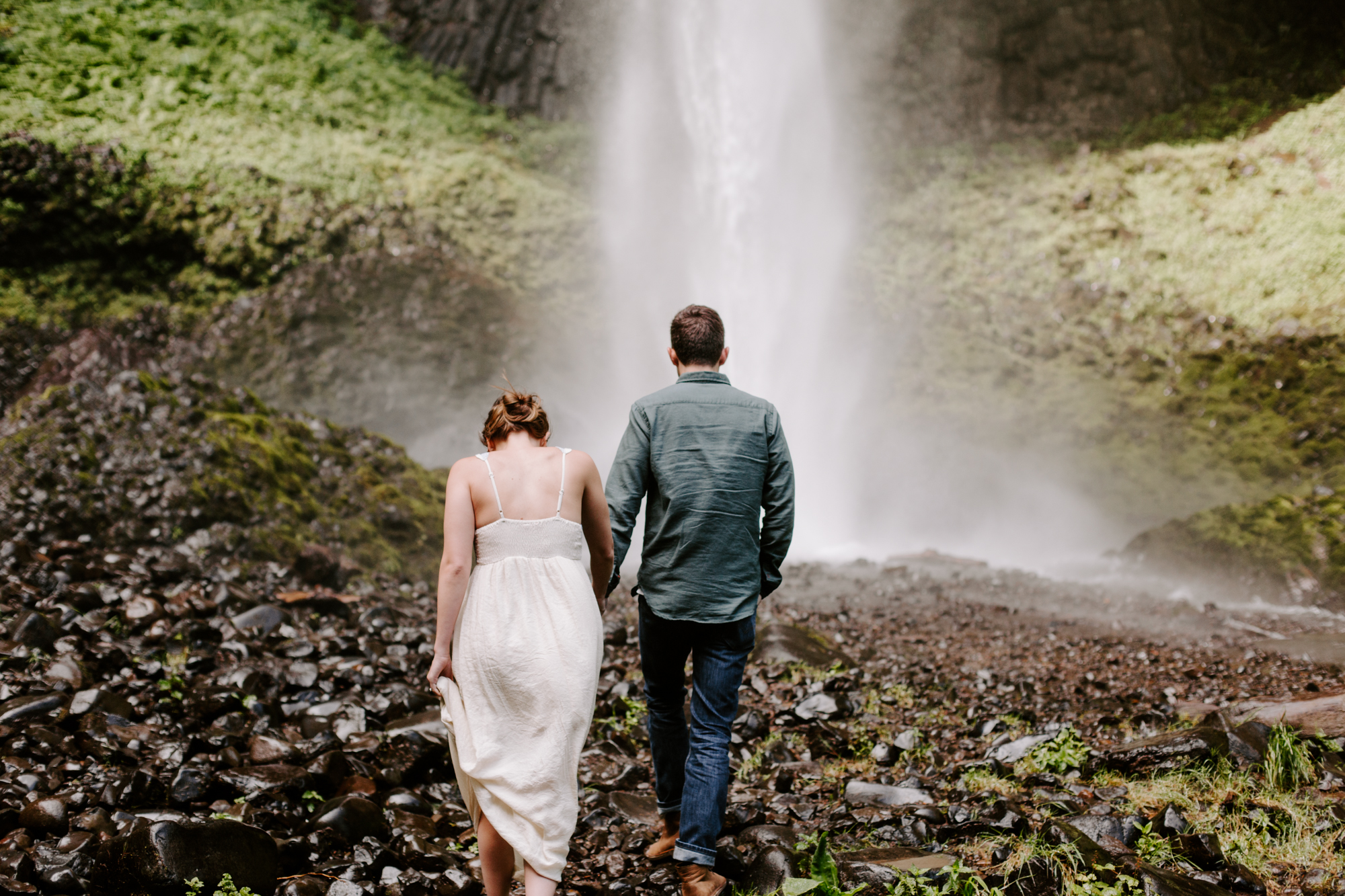 San Diego Engagement Photographer, Engagement Photos in Portland, Latourell Falls Engagement Photographer, Engagement Session locations Portland, Portland Engagement Session, Latourell Falls Portland