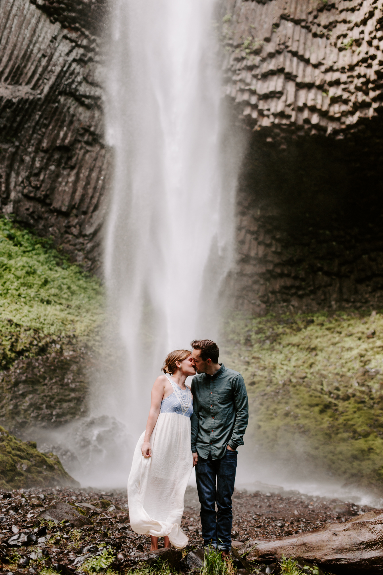 San Diego Engagement Photographer, Engagement Photos in Portland, Latourell Falls Engagement Photographer, Engagement Session locations Portland, Portland Engagement Session, Latourell Falls Portland