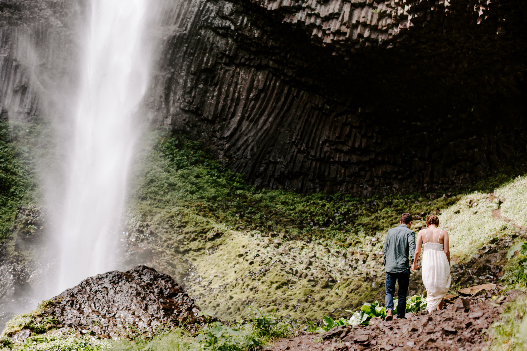 San Diego Engagement Photographer, Engagement Photos in Portland, Latourell Falls Engagement Photographer, Engagement Session locations Portland, Portland Engagement Session, Latourell Falls Portland