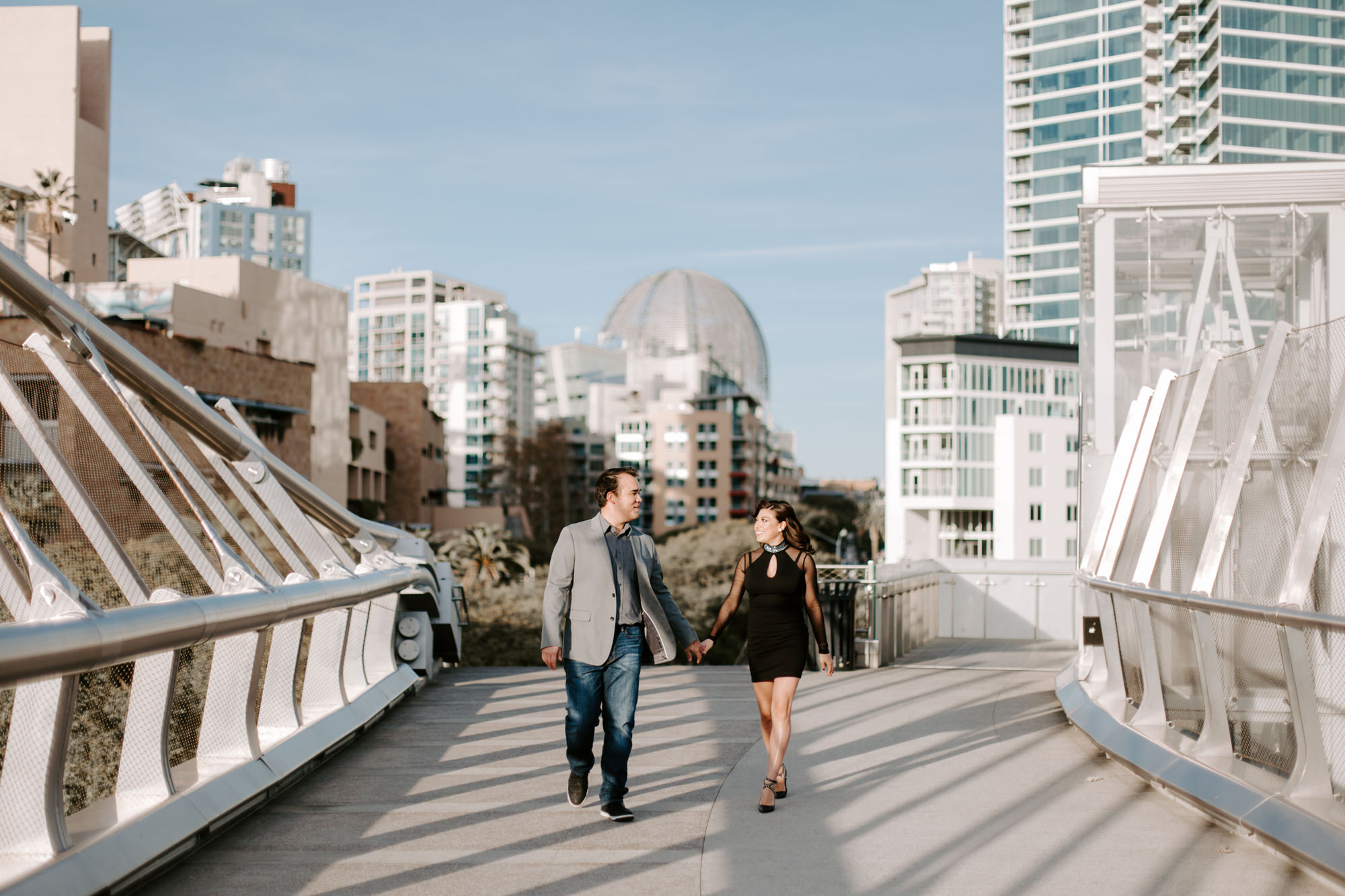 San Diego Engagement photography at Gaslamp District Downtown Urban005.jpg