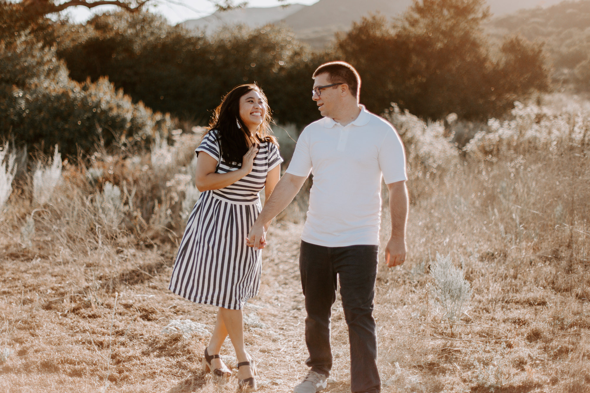 San Diego Engagement Photographer, Engagement Photos in San Diego, Poway, Iron Mountain Trail, Iron Mountain Train Poway, Engagement Photos in Poway, Poway Engagement Photographer, Engagement Session