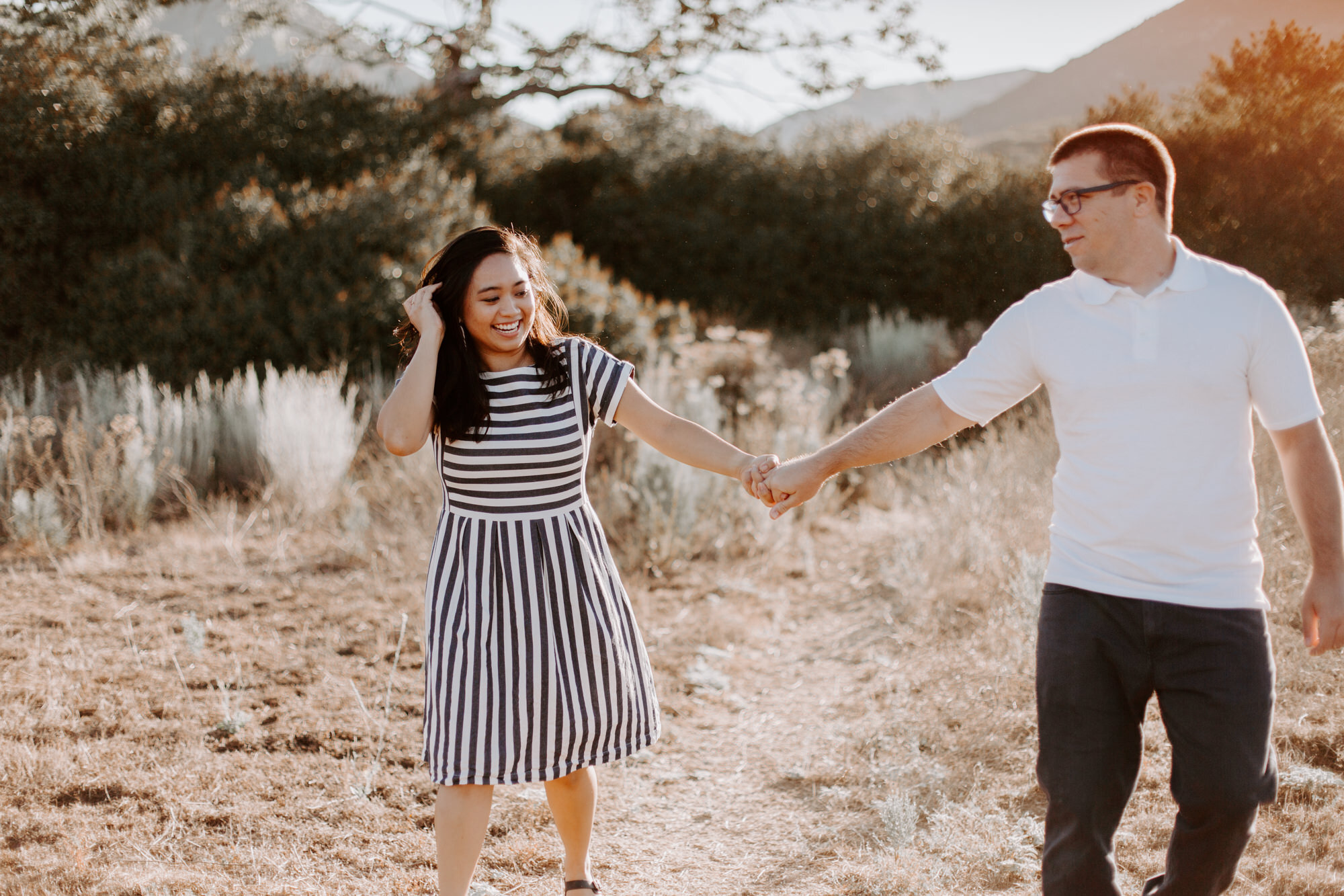 San Diego Engagement Photographer, Engagement Photos in San Diego, Poway, Iron Mountain Trail, Iron Mountain Train Poway, Engagement Photos in Poway, Poway Engagement Photographer, Engagement Session