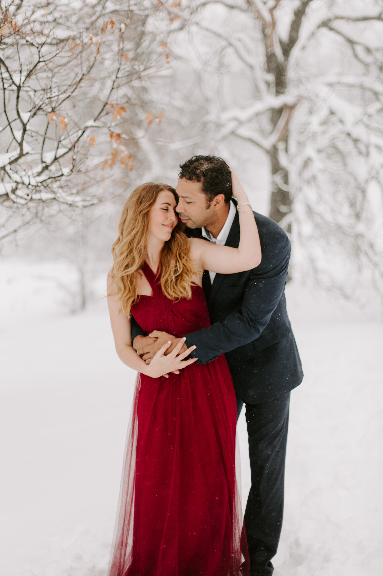 San Diego Engagement, Lake Cuyamaca, Lake Cuyamaca Engagement, mountain Engagement, snow engagement, 