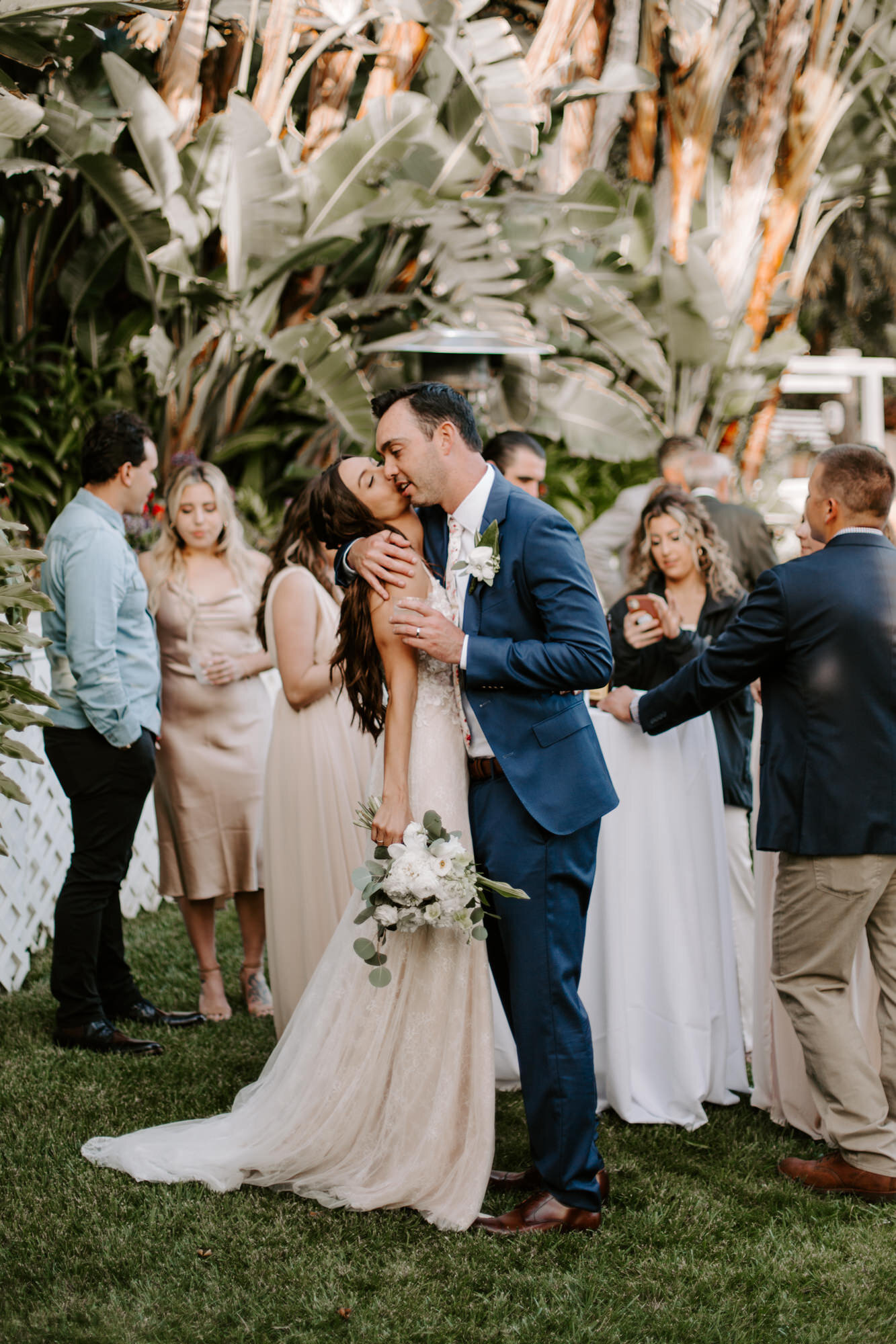 Malibu wedding photographed in Malibu california at a private home with a private beach.  Wedding photos were shot on the beach in Malibu.  This was a boho malibu wedding.  Malibu Wedding Photographer