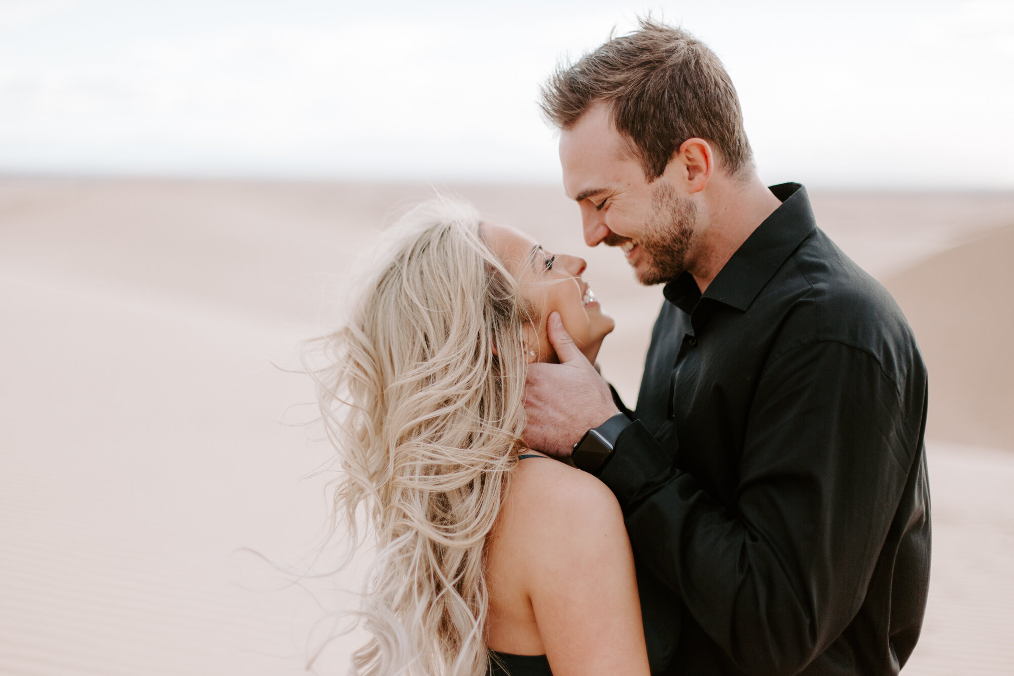 Engagement photos done at Imperial Sand Dunes also known as the Glamis Sand Dunes in california, Imperial sand dunes, glamis sand dunes, Glamis Sand Dunes engagement, imperial sand dunes engagement