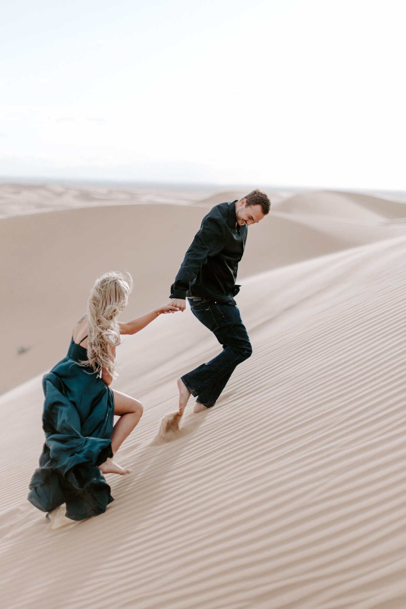 Engagement photos done at Imperial Sand Dunes also known as the Glamis Sand Dunes in california, Imperial sand dunes, glamis sand dunes, Glamis Sand Dunes engagement, imperial sand dunes engagement