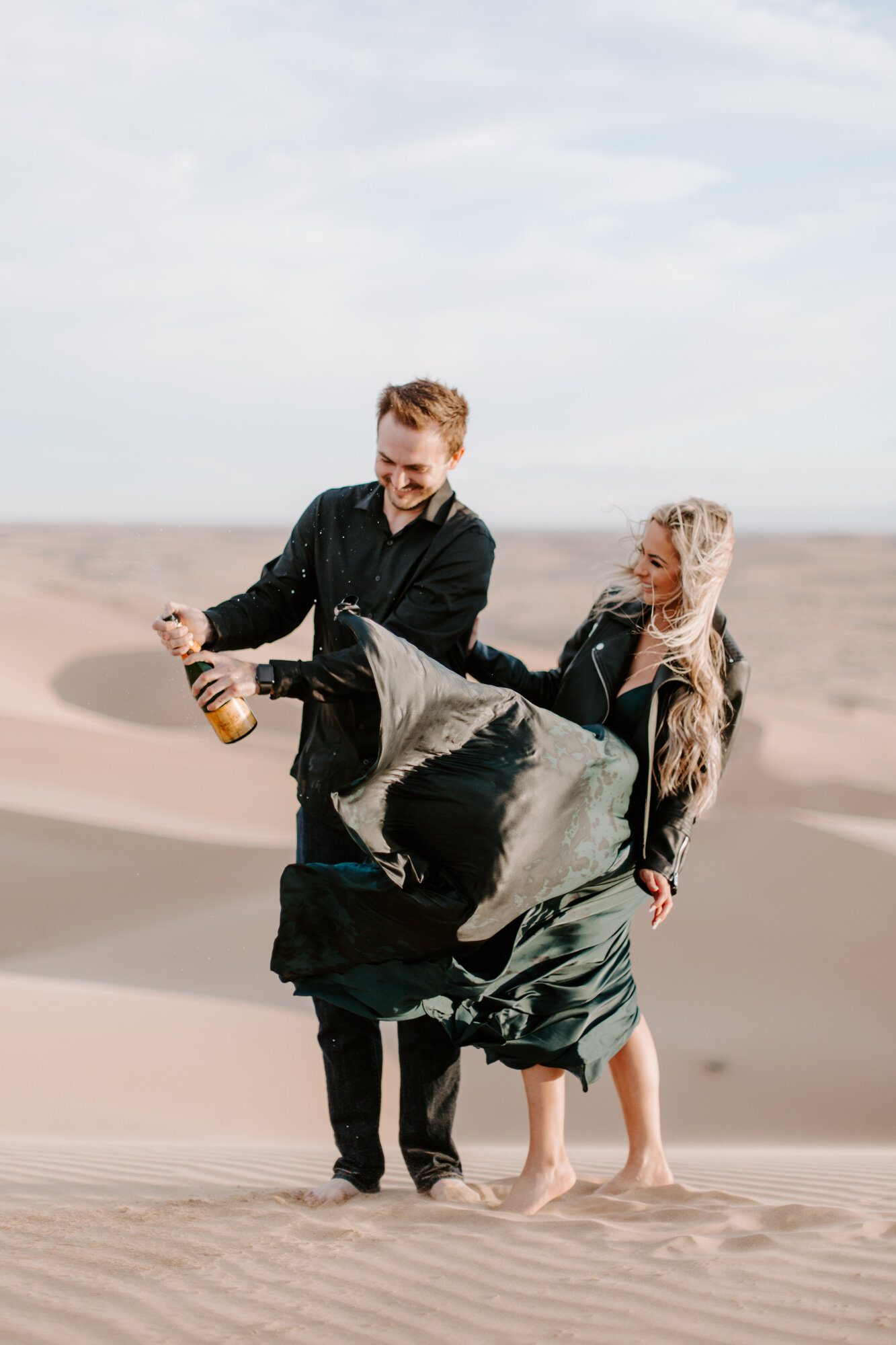 Engagement photos done at Imperial Sand Dunes also known as the Glamis Sand Dunes in california, Imperial sand dunes, glamis sand dunes, Glamis Sand Dunes engagement, imperial sand dunes engagement