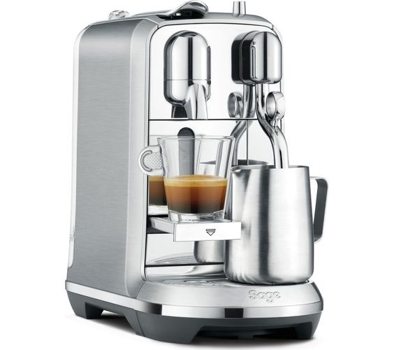 Nespresso Creatista Plus Sage machine , €499 I'd estimate a 723% increase in my happiness levels since I got a Nespresso machine. By giving this, you're giving the gift of joy. 