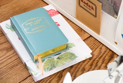 One Line a Day journal, €11.95 Here's a little snap from my home tour that was featured in House and Home magazine. Photo by the multi-talented, super cool Helen Devine . 