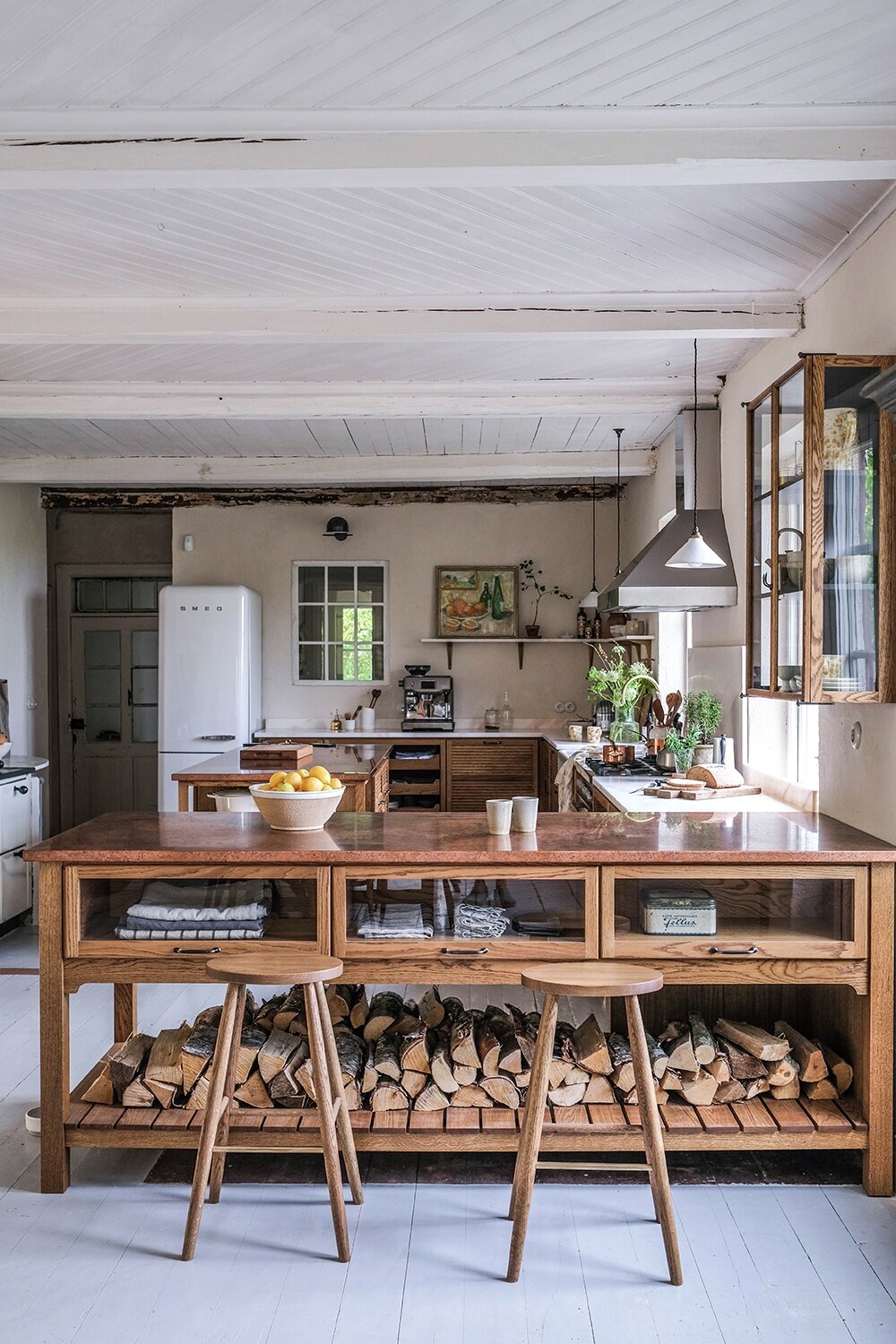 A Haberdashery style kitchen in Skåne, Sweden full of food-styling