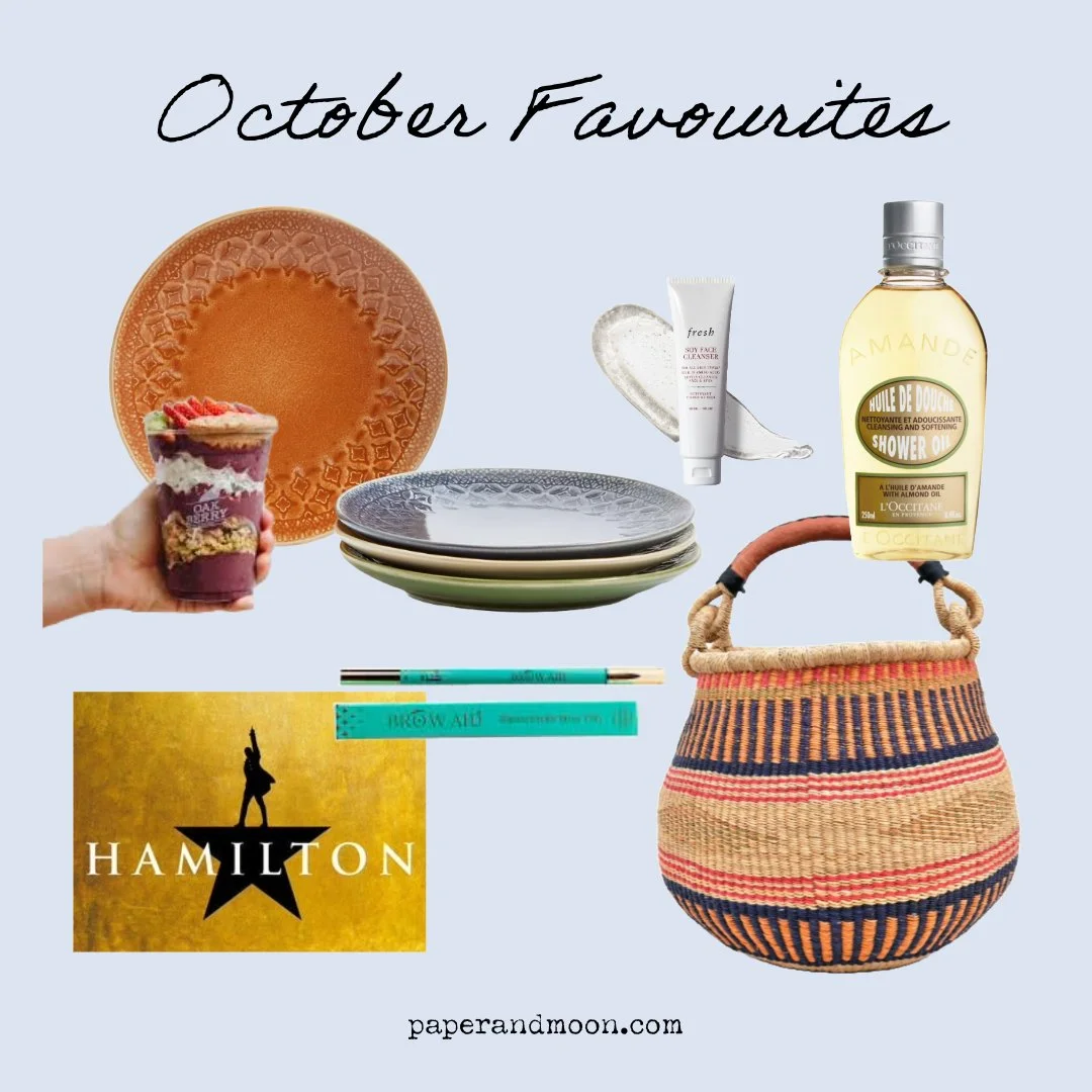 October Favourites 
