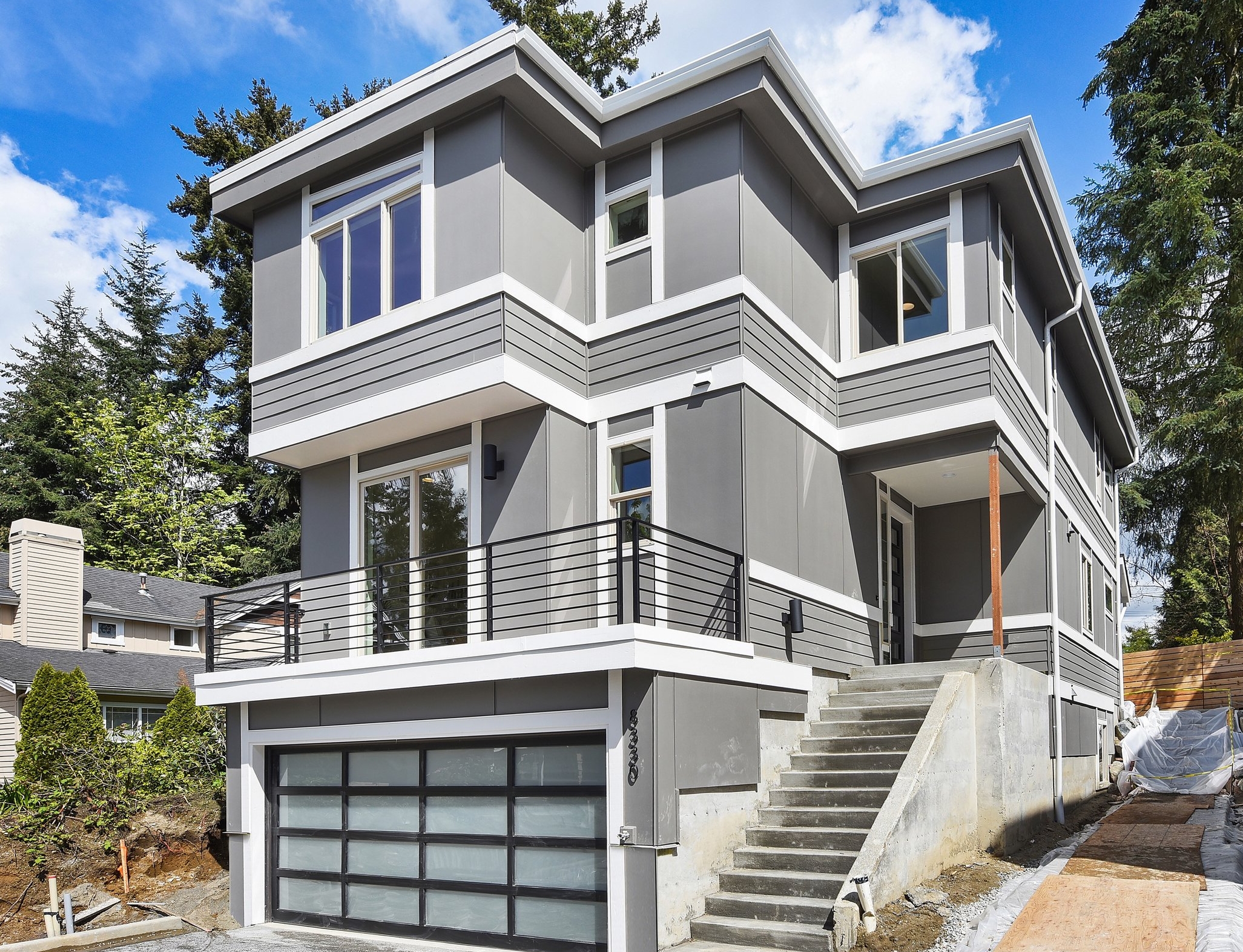 Exterior of Unit 5 - under construction
