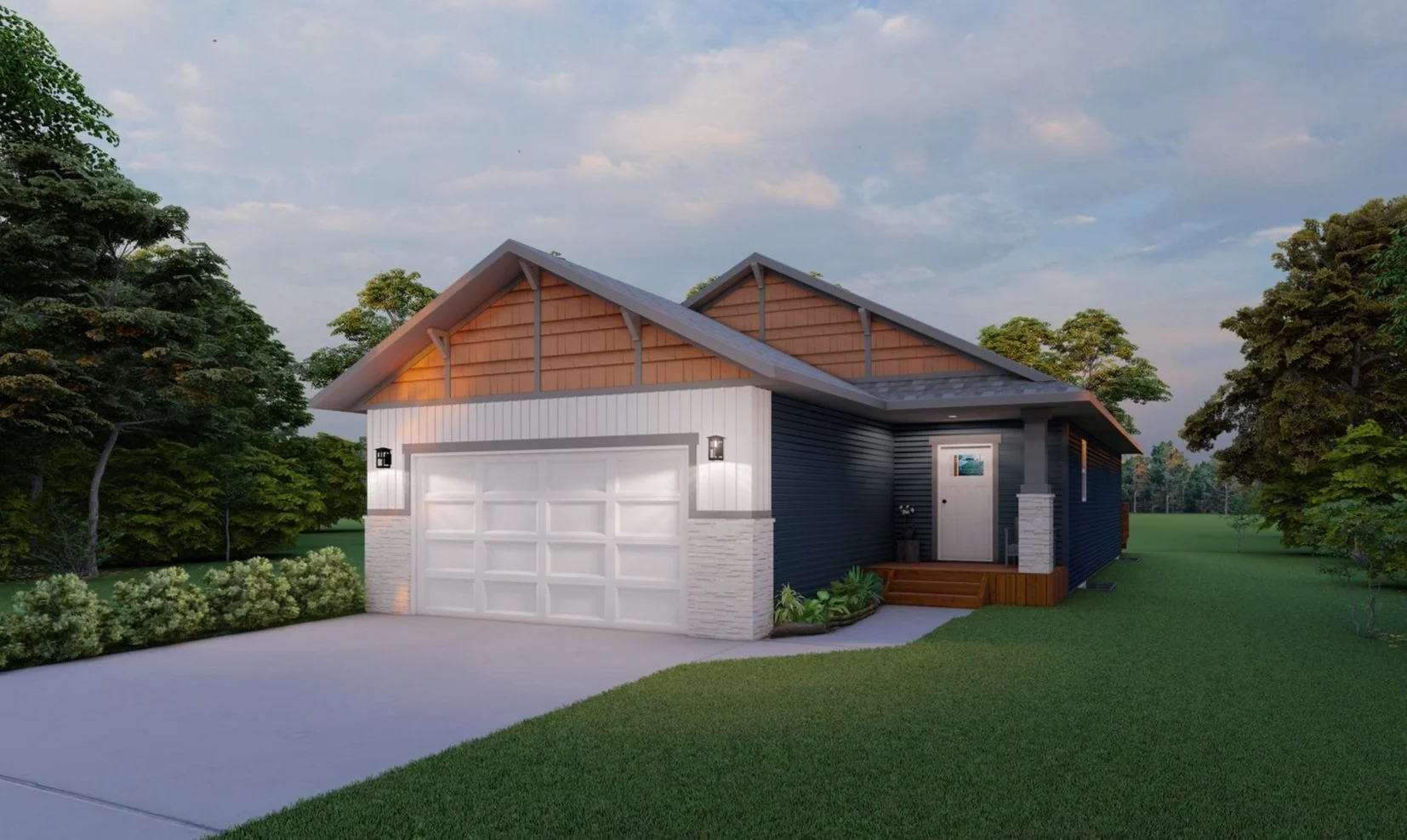    Tamarack   1248 sq ft  Bungalow  1 Bedroom + Den  1.5 Bathrooms     DETAILS   
