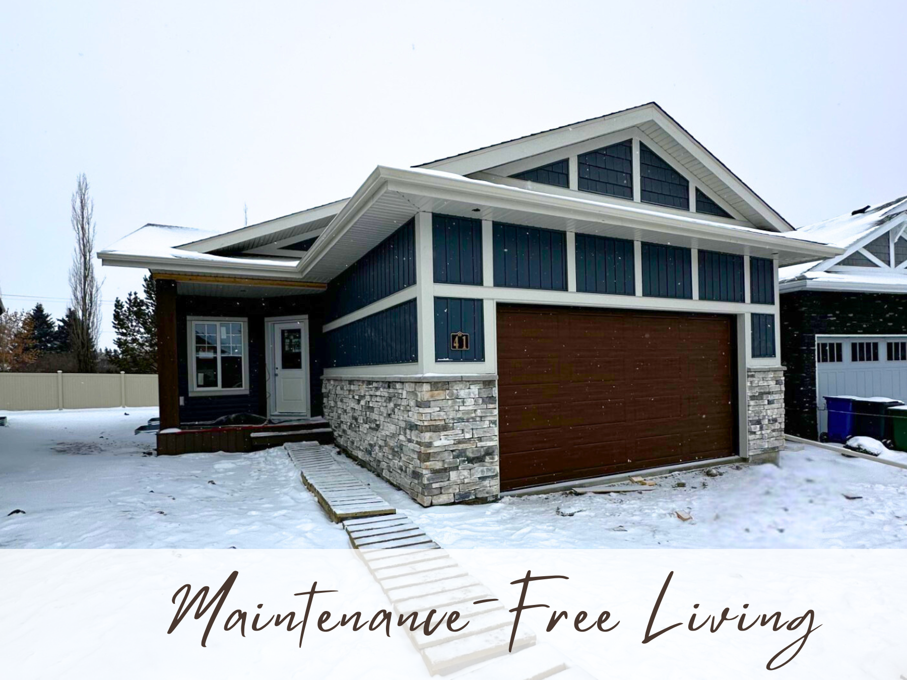    41 Terra Close   Ready in February The Timbers  1217+852 sqft / Full Bungalow 3 Bedrooms+Den / 2.5 Bathrooms $709,900    DETAILS     