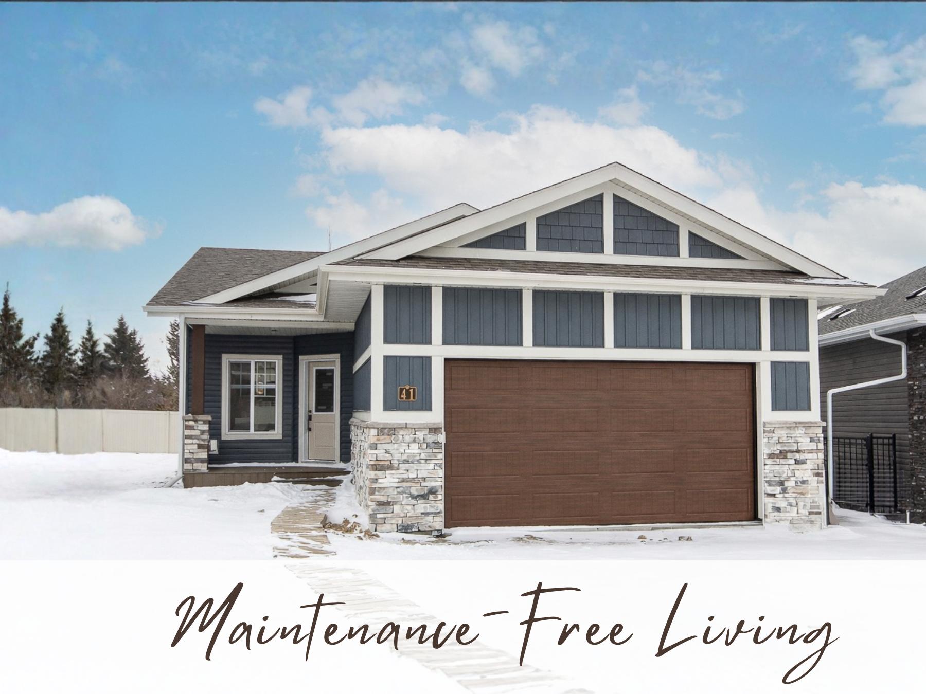    41 Terra Close     MOVE-IN READY   The Timbers  1217+852 sqft / Full Bungalow 3 Bedrooms+Den / 2.5 Bathrooms $669,900    DETAILS     