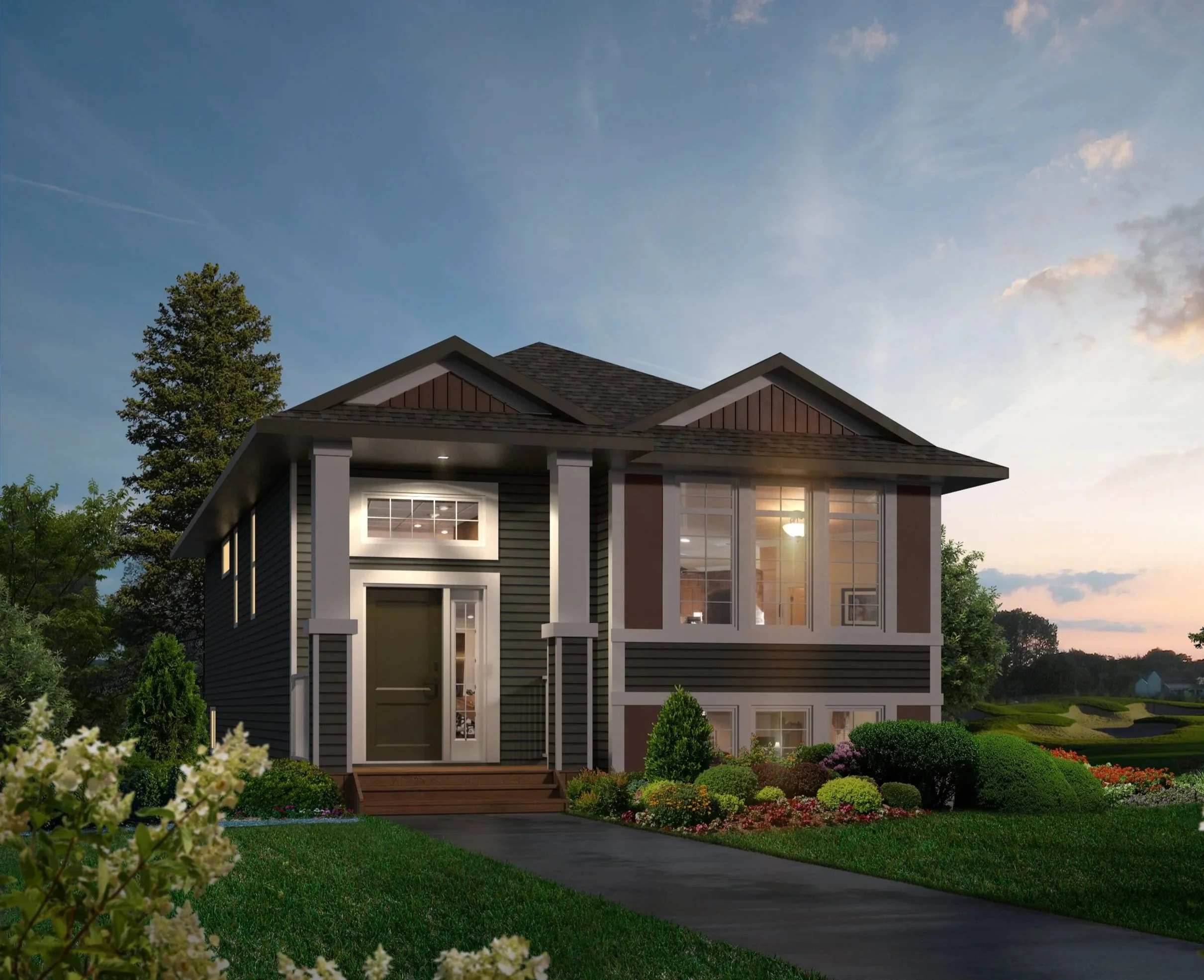    5 Beacon Hill Drive   Ready in Late July Beacon Hill 1172+ sqft / Bi-Level 3 Bedrooms / 2 Bathrooms $459,900     DETAILS   