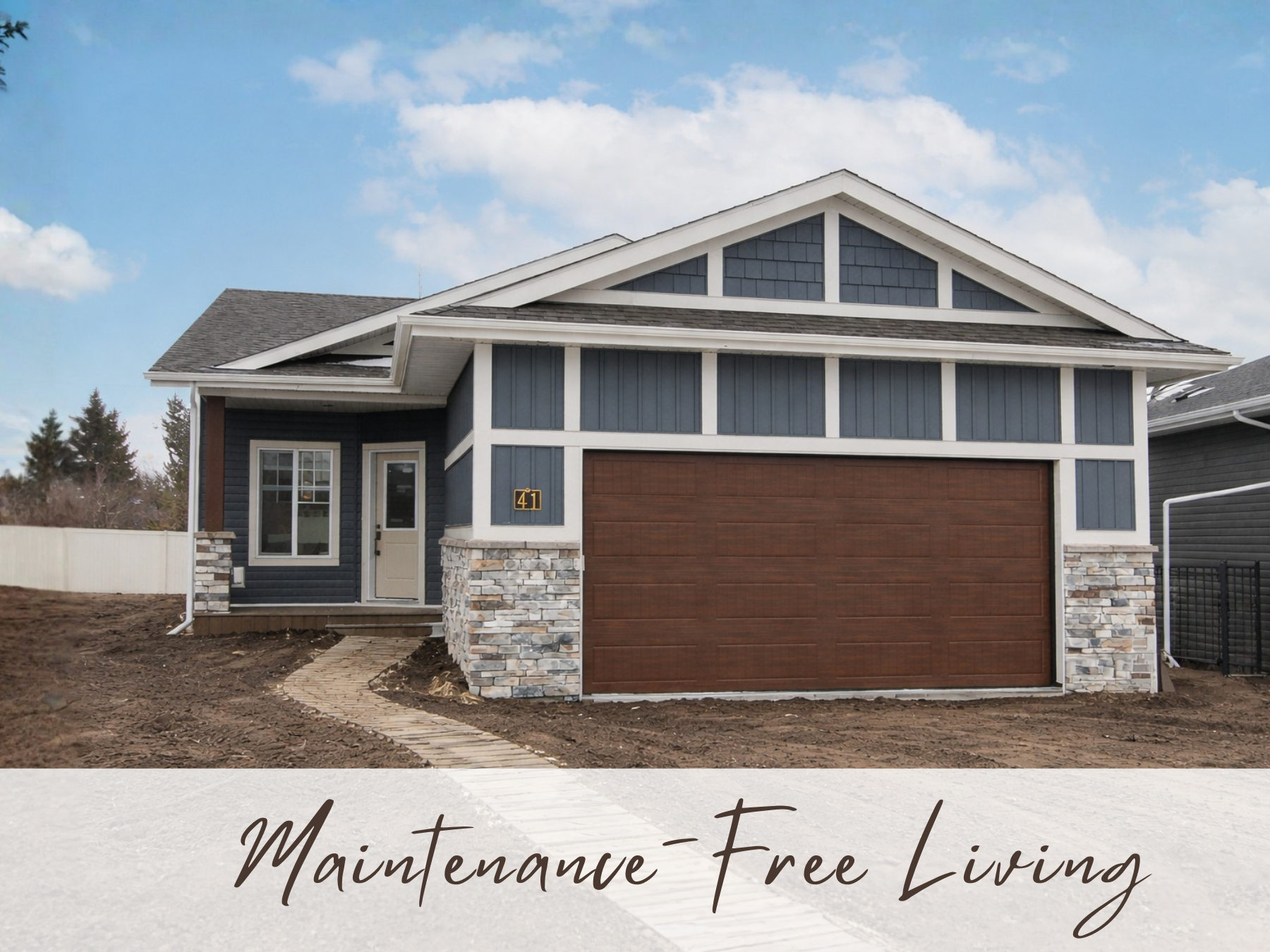    41 Terra Close     MOVE-IN READY   The Timbers  1217+852 sqft / Full Bungalow 3 Bedrooms+Den / 2.5 Bathrooms $669,900    DETAILS     