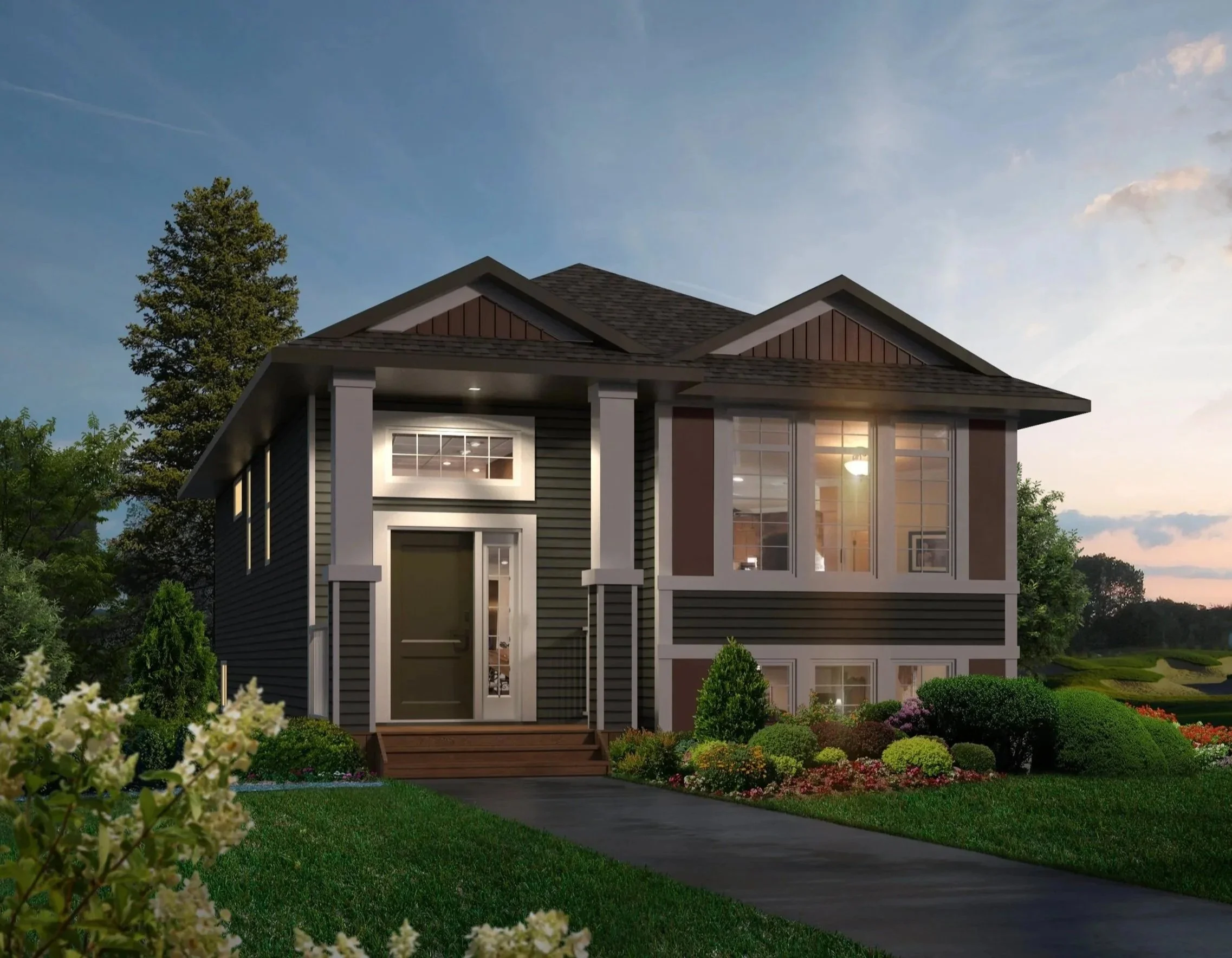    5 Beacon Hill Drive   Ready in August Beacon Hill 1172+ sqft | Bi-Level 3 Bedrooms | 2 Bathrooms  $439,900  |  $2,380 monthly*     DETAILS   