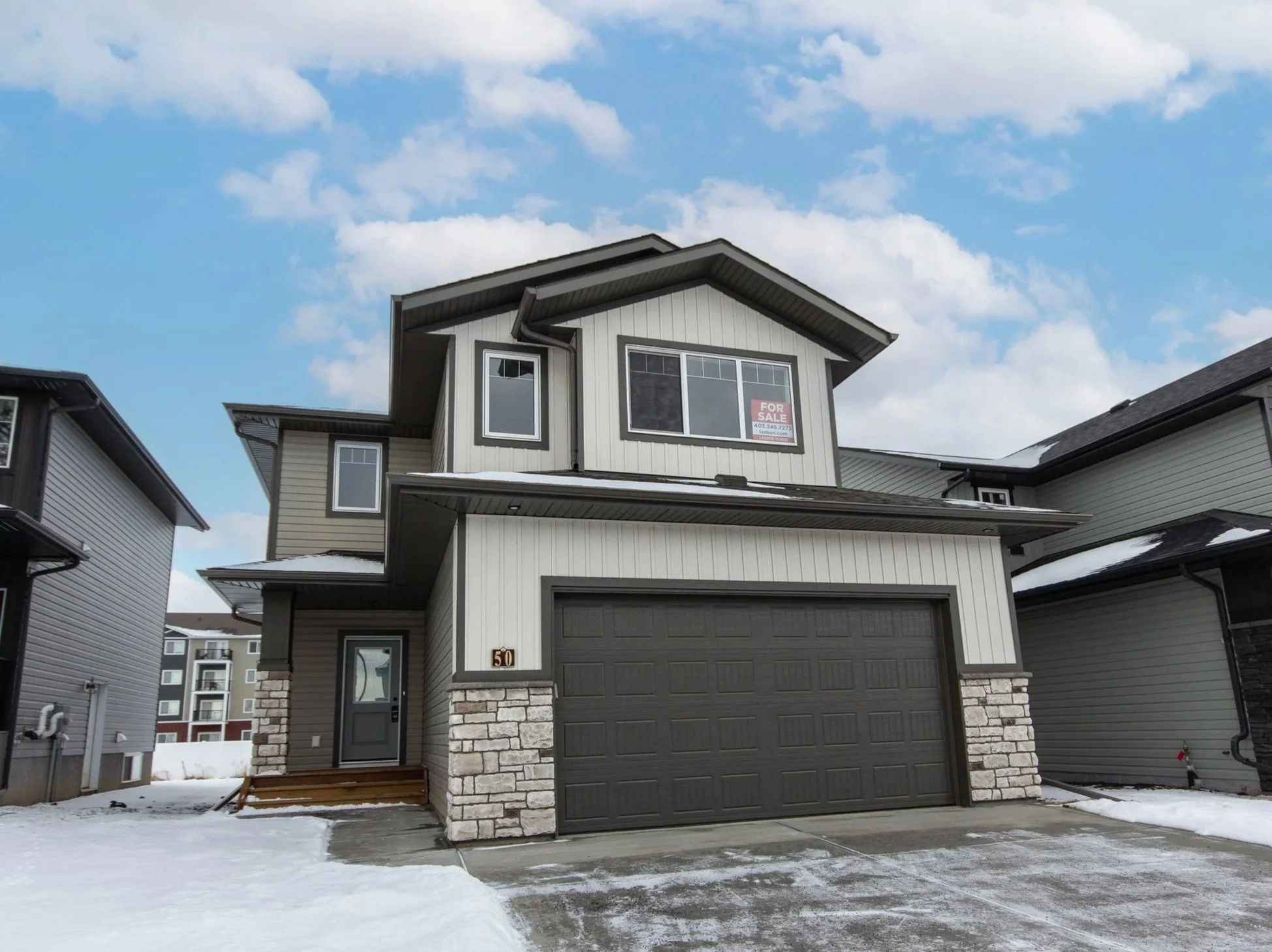    50 Turnbull Close     MOVE-IN READY   Timber Ridge 2135 sqft / 2-Storey 3 Bedrooms / 2.5 Bathrooms $599,900    DETAILS   