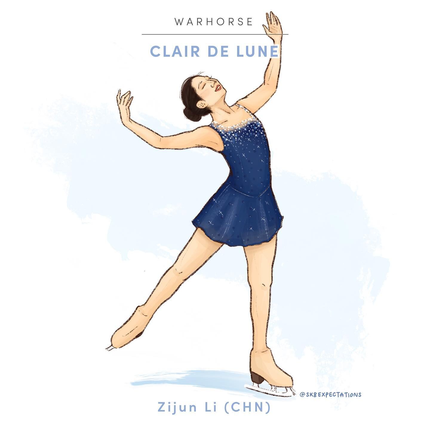 WARHORSE: &ldquo;Clair de Lune&rdquo; (Claude Debussy)
-
HONOURABLE MENTION: Zijun Li 🇨🇳
-
2016 ISU World Figure Skating Championships, Short Program
-
Choreographed by Lori Nichol
-
Completing the trifecta of magical &quot;Clair de Lune&quot; prog