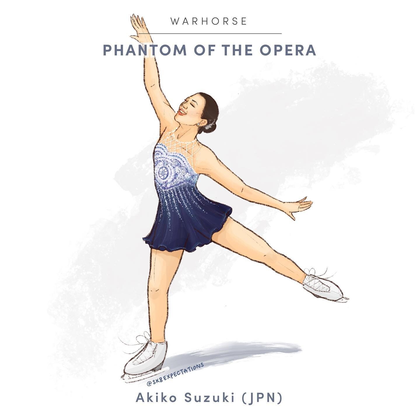 WARHORSE: &ldquo;Phantom of the Opera&rdquo; (Andrew Lloyd Webber)
-
Akiko Suzuki 🇯🇵
-
2013-14 Japan Figure Skating Championships, Free Skate 
-
Choreographed by Pasquale Camerlengo
-
Suzuki has an innate ability to become one with music. Even in m