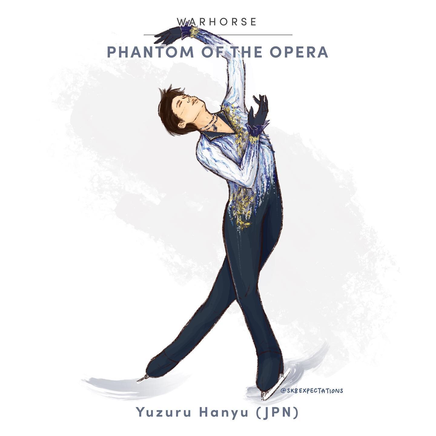 WARHORSE: &ldquo;Phantom of the Opera&rdquo; (Andrew Lloyd Webber)
-
Yuzuru Hanyu 🇯🇵
- 
2014-15 ISU Grand Prix of Figure Skating Final, Free Skate 
-
Choreographed by David Wilson
-
It would be a shame to not sing the praises of Yuzu&rsquo;s monume