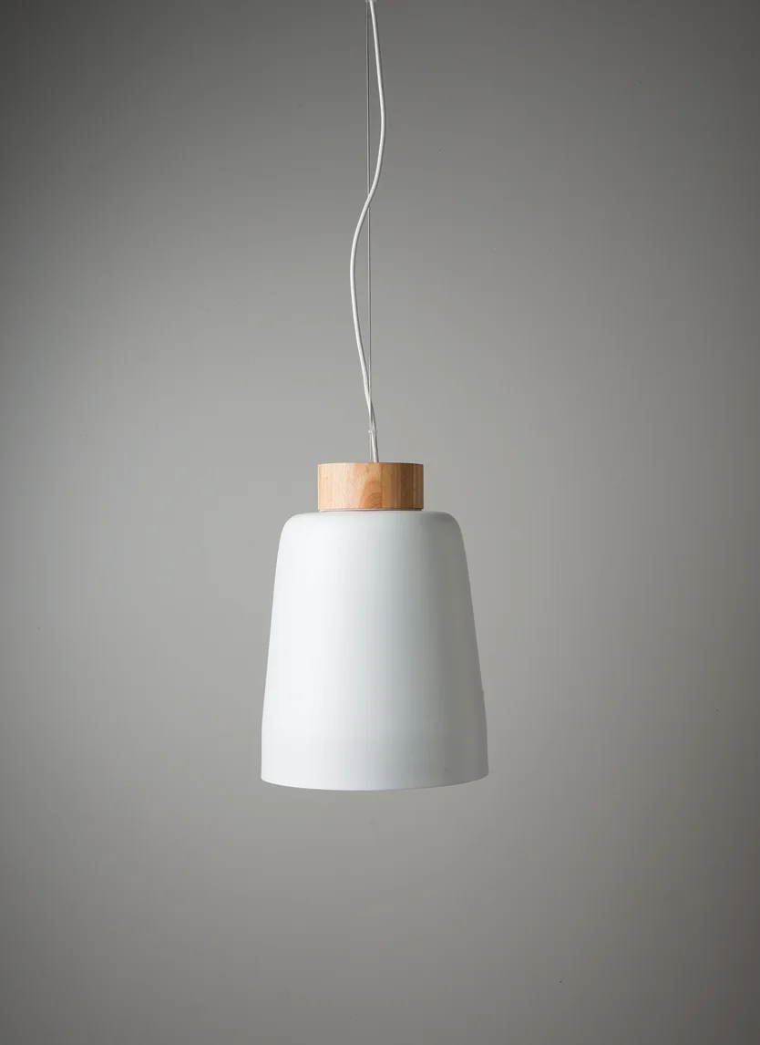 White Ombra Pendant Light$299