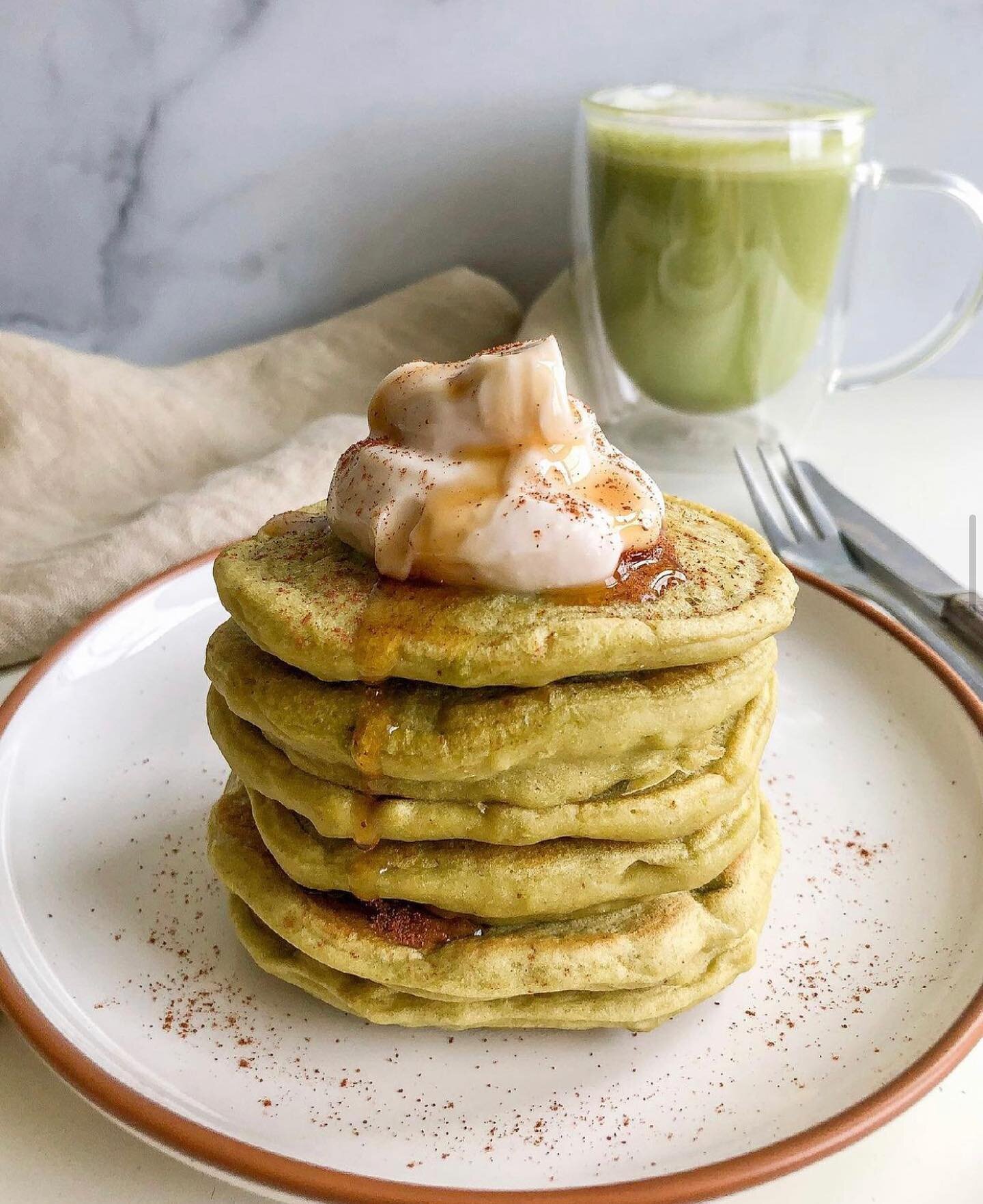 Saturday Breakfast is practically a holiday, amirite? 🥞thanks to @healthbyshortstack for keeping the energy &amp; noms high (recipe on her profile)