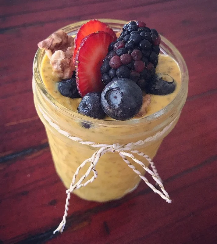 Late Summer Pumpkin Chia Seed Pudding for a Happy Spleen