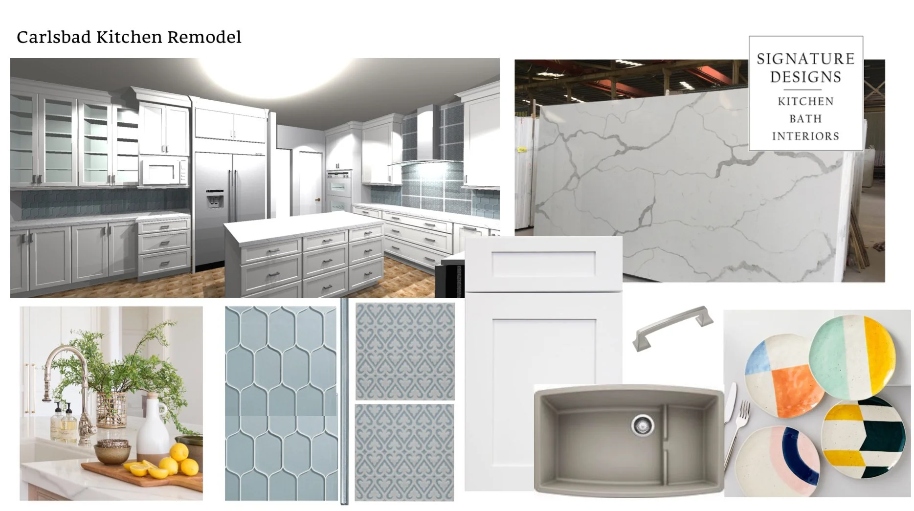 Awensome Mixing Recycled Glass Tile Decorating Backsplash Kitchen Island signature designs carlsbad budget kitchen jpg