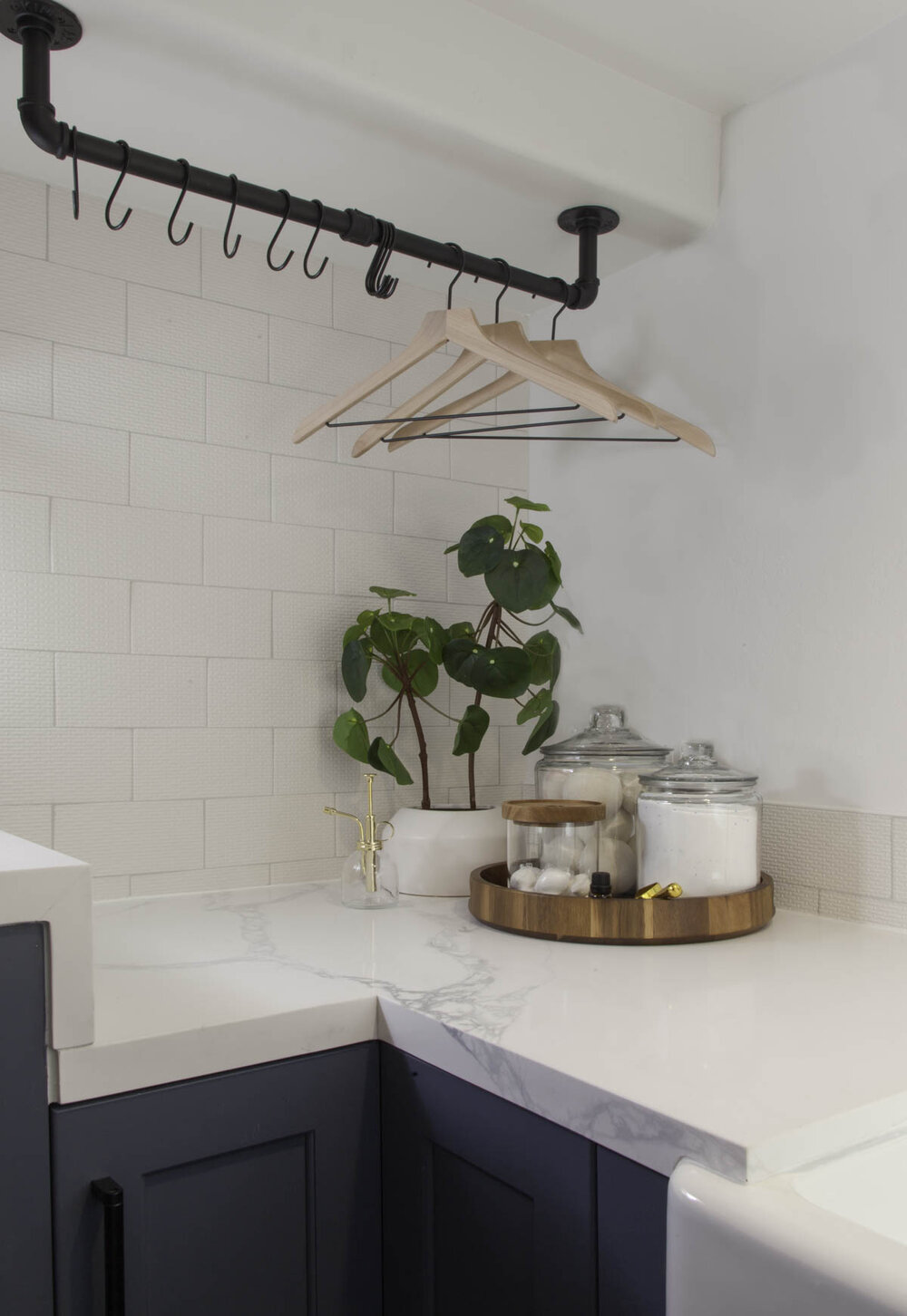 Farmhouse Laundry Drying Rack