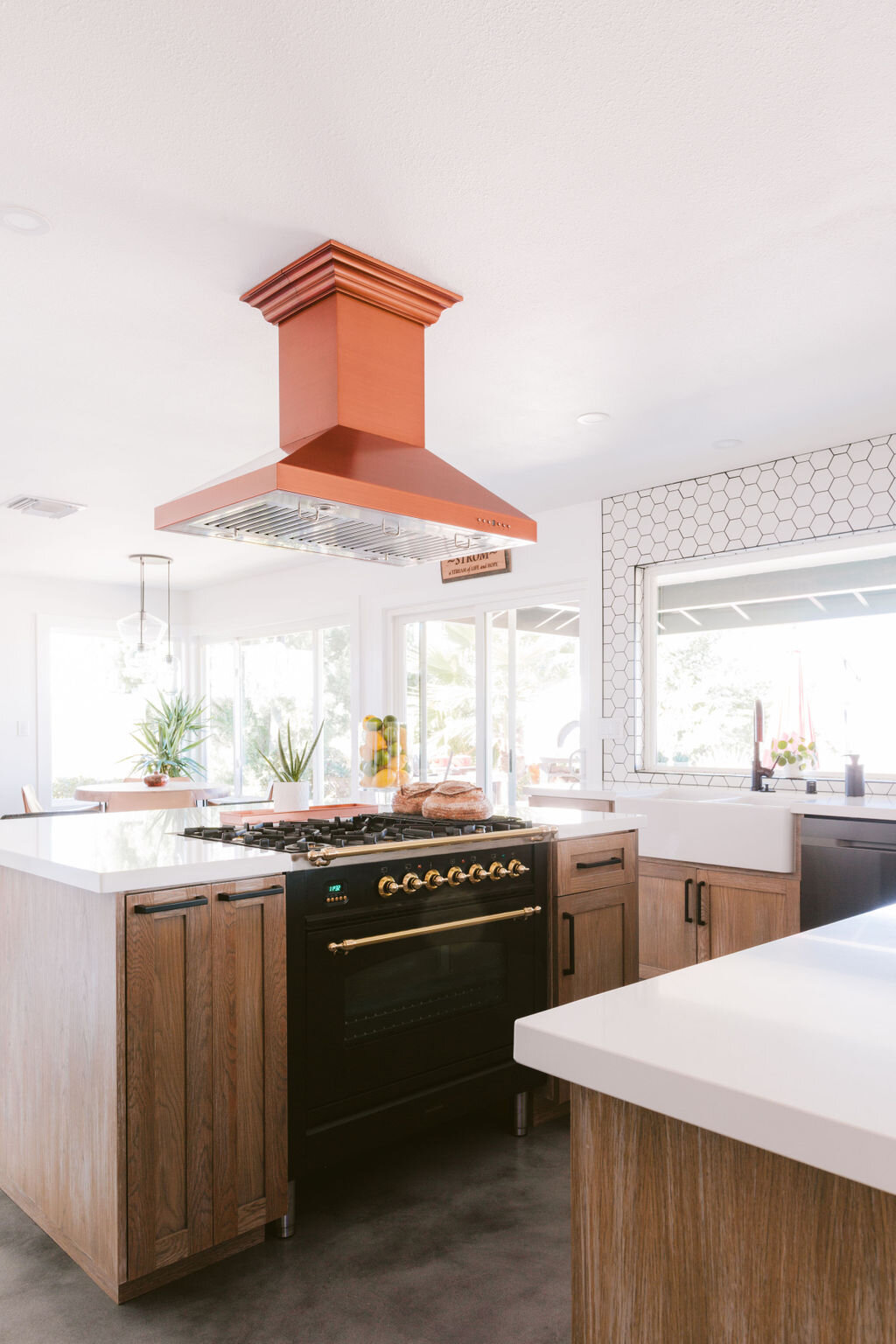 Whitewashed Red Oak Cabinets Native