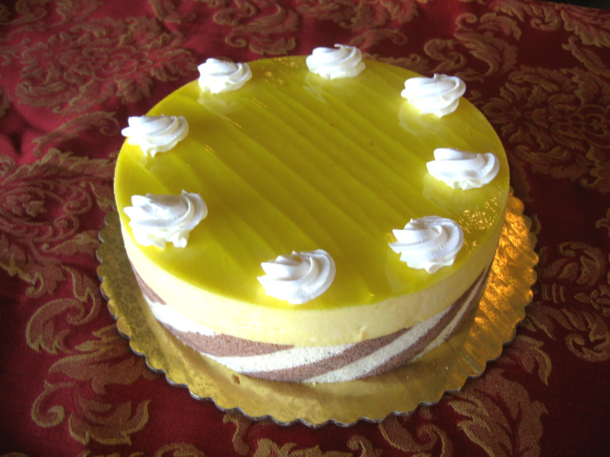 10" Mango Mousse Cake