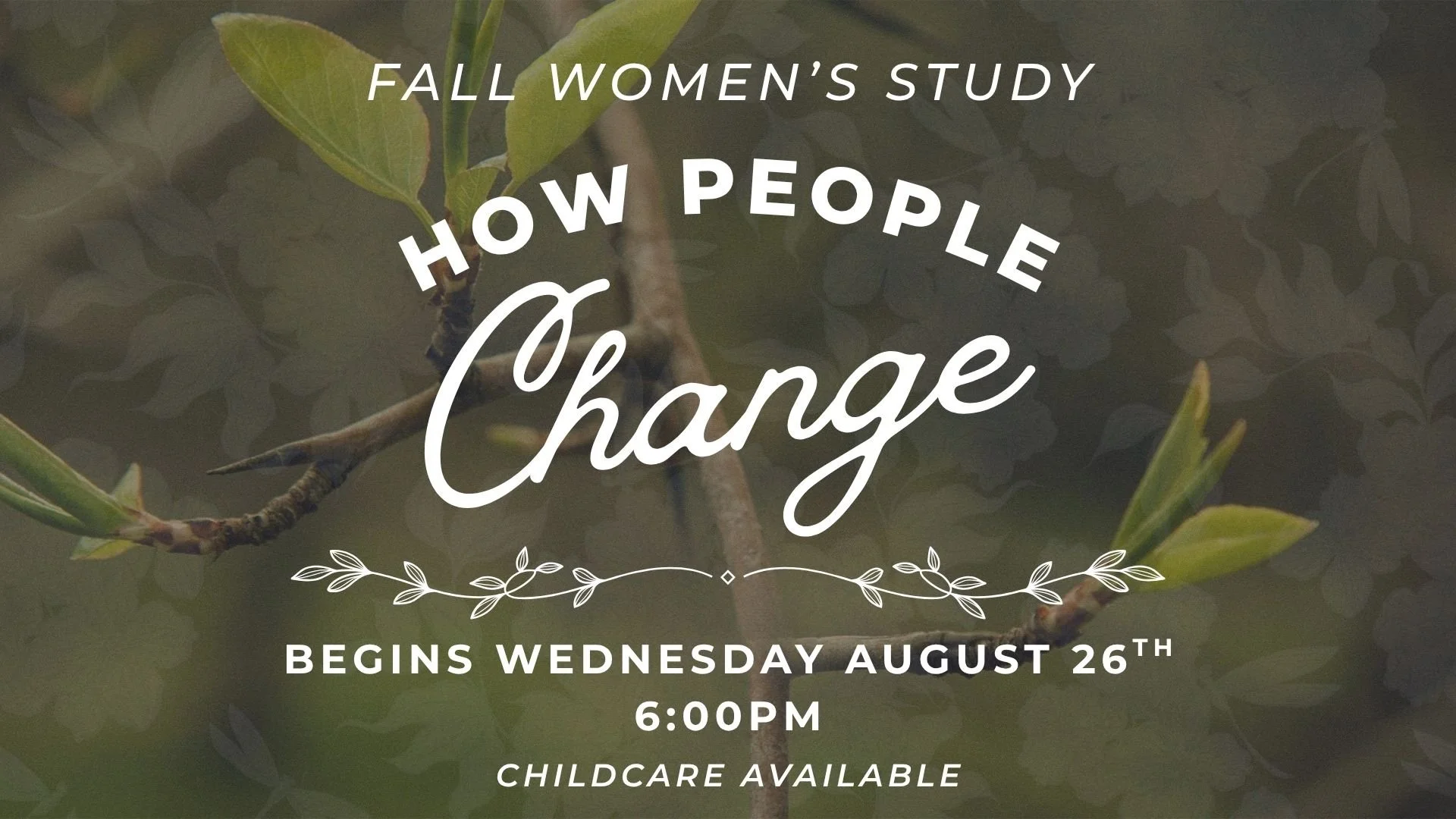 Women's Fall Study