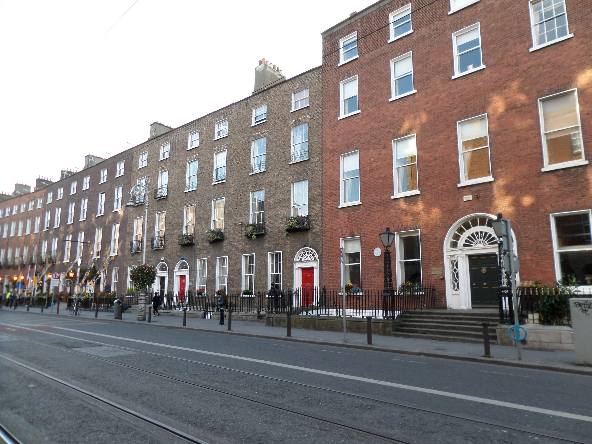 The streets of Dublin