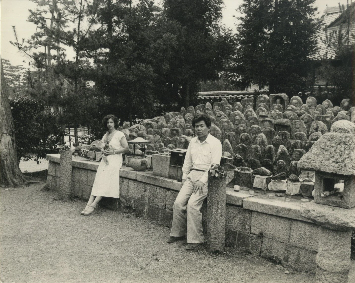 Cataloging and digitizing, in house, the Arakawa + Gins photo collection, 1700 photos and counting!