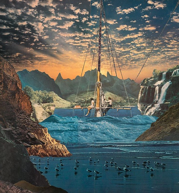 ONLY 5 SPACES LEFT! This coming Saturday, May 13th from 2-4pm please join me for Charting Your Course: How Your Birth Chart Can Help You Identify Your Purpose & Passion. More info here (this image, yet another magical handmade collage by Janna )