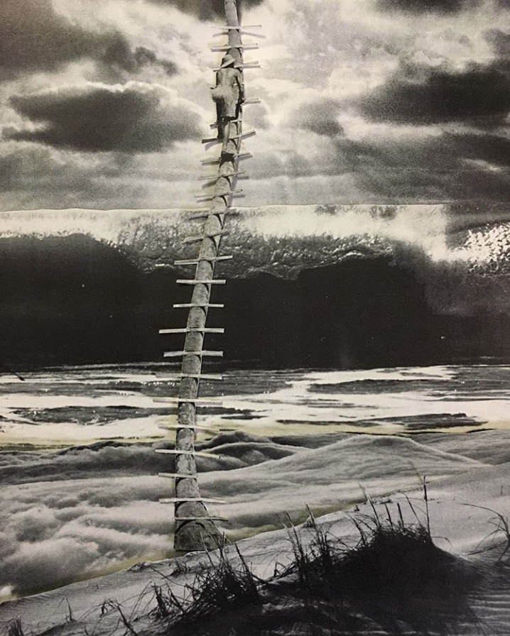 “Rung” by Janna Dorothy - I loved this picture for the Aquarian essence of the climber, moving up and away to get perspective