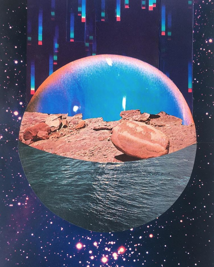 Janna Dorothy ’s depiction of Neptunian unreality. Neptune’s energy fills up Aries season this year