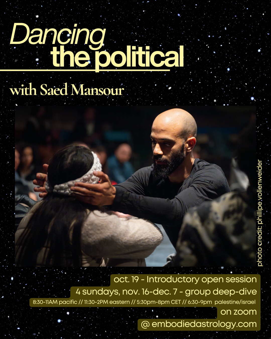 Dancing the Political w/ Saed Mansour