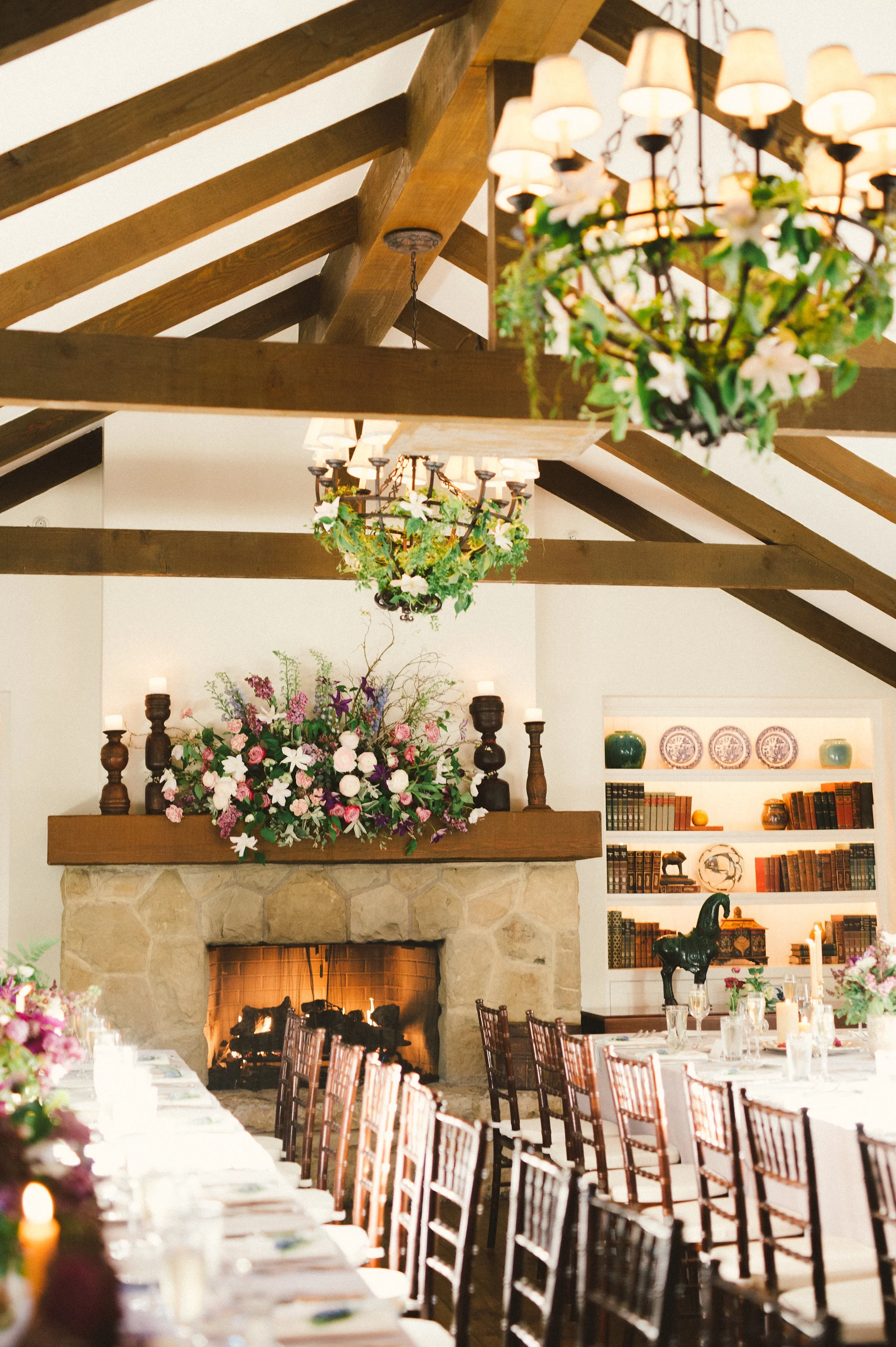 copperwillow.com | san ysidro ranch wedding with lavender letterpress invitations