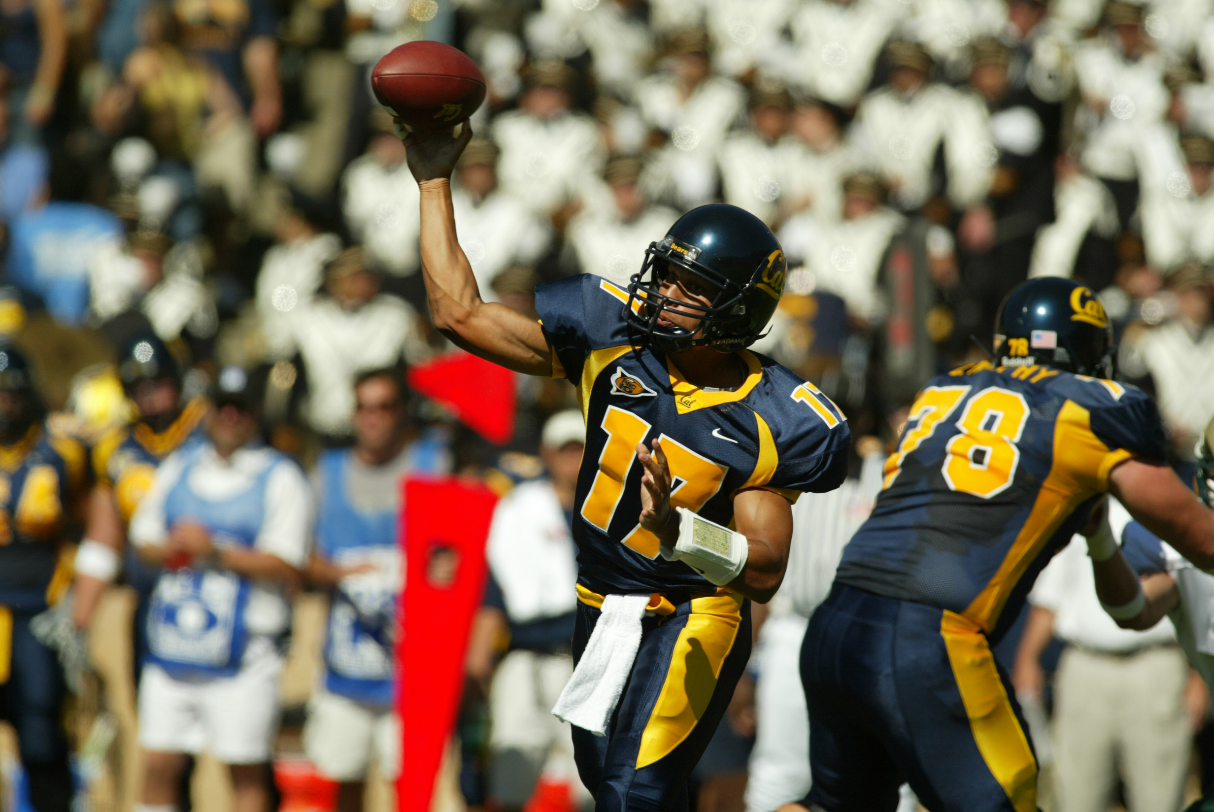My favorite Cal quarterback playing alongside a very dear friend.