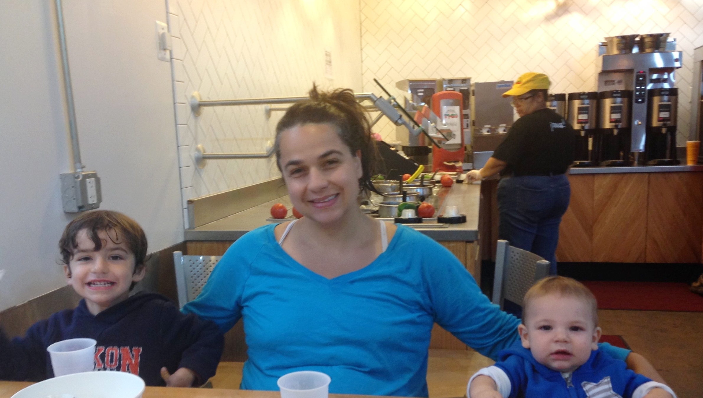 Family taco night.