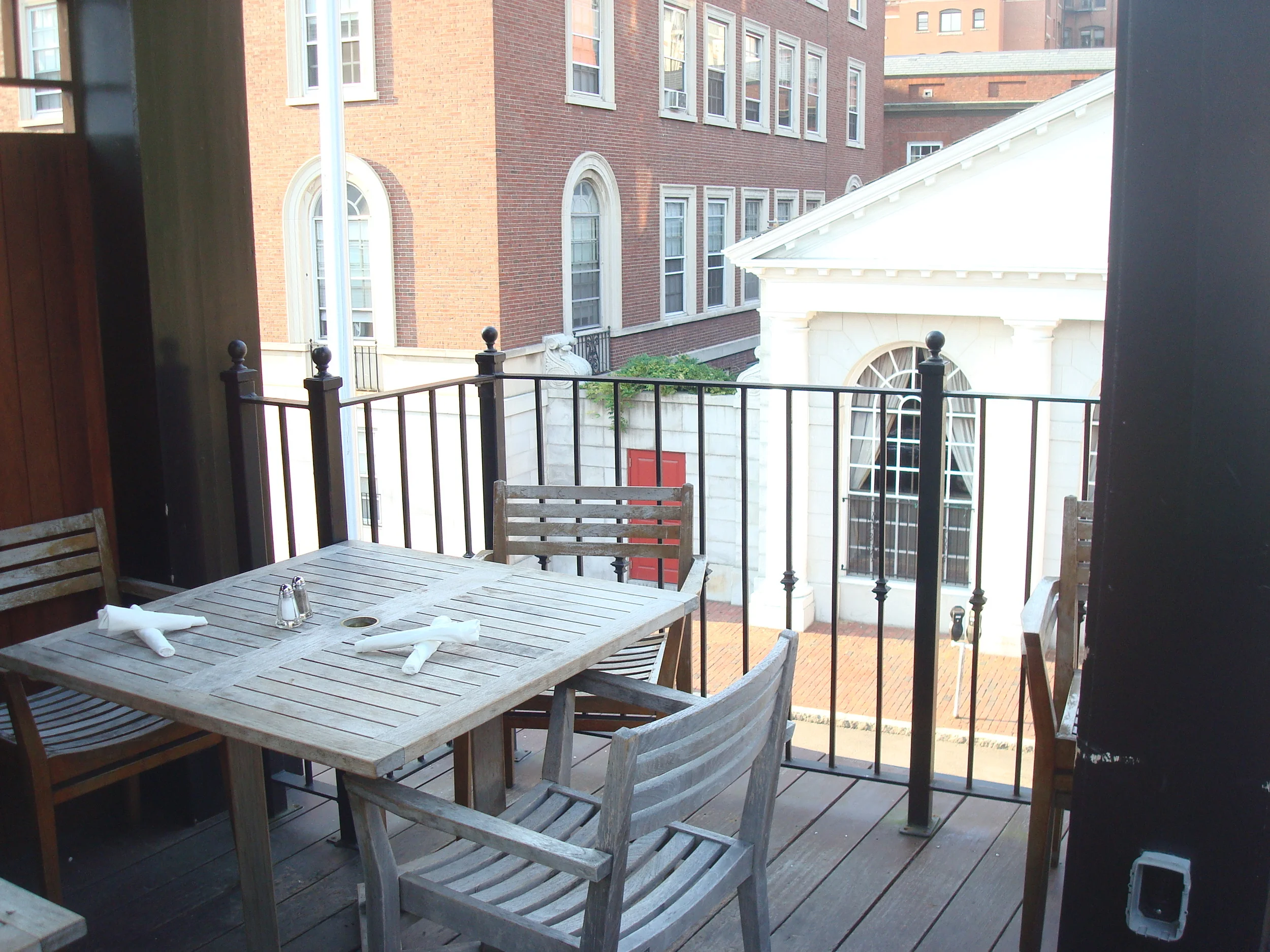 Outdoor Seating, Part 3 – Up on the Roof