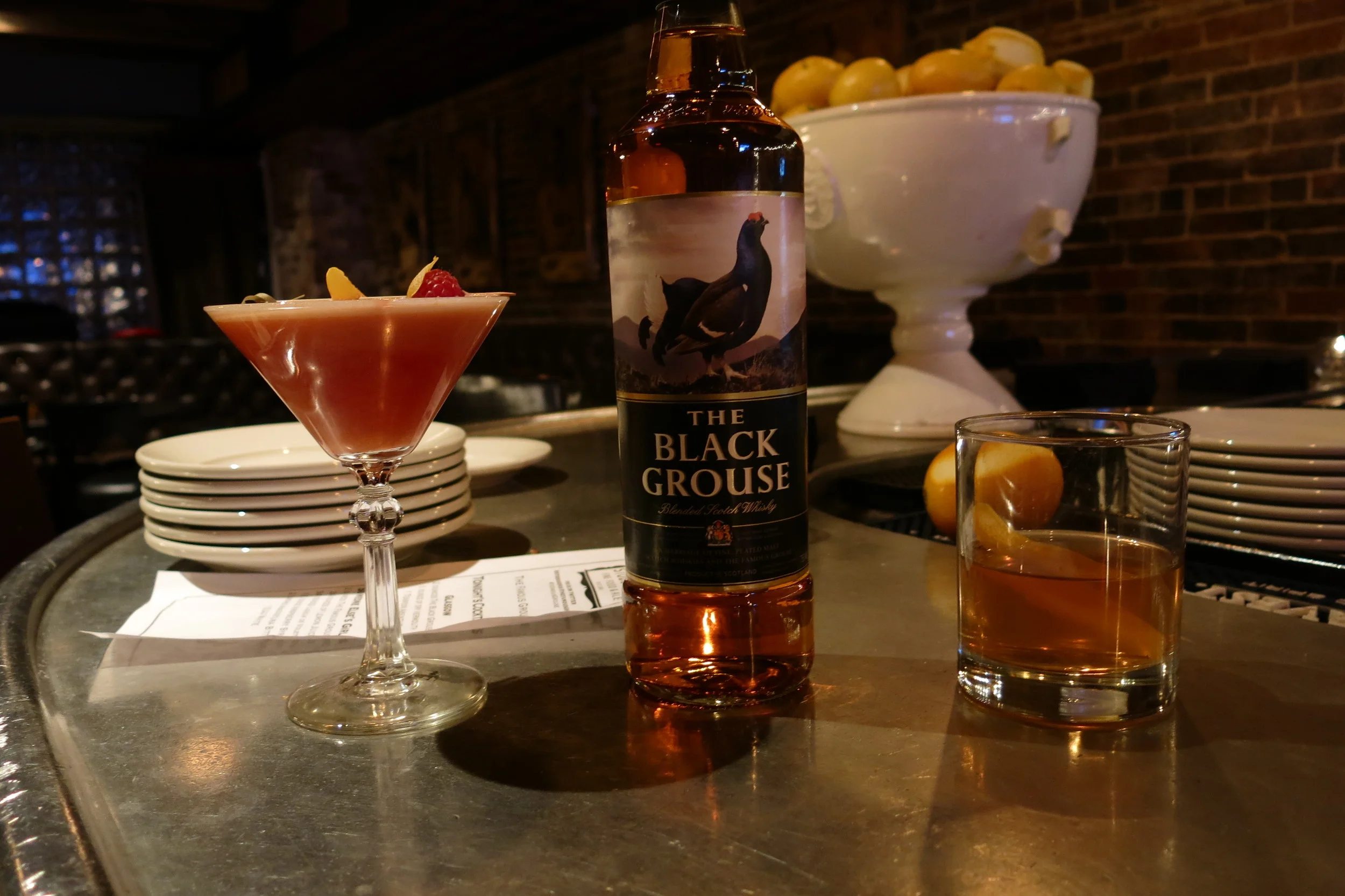 Smoky Cocktails With The Black Grouse