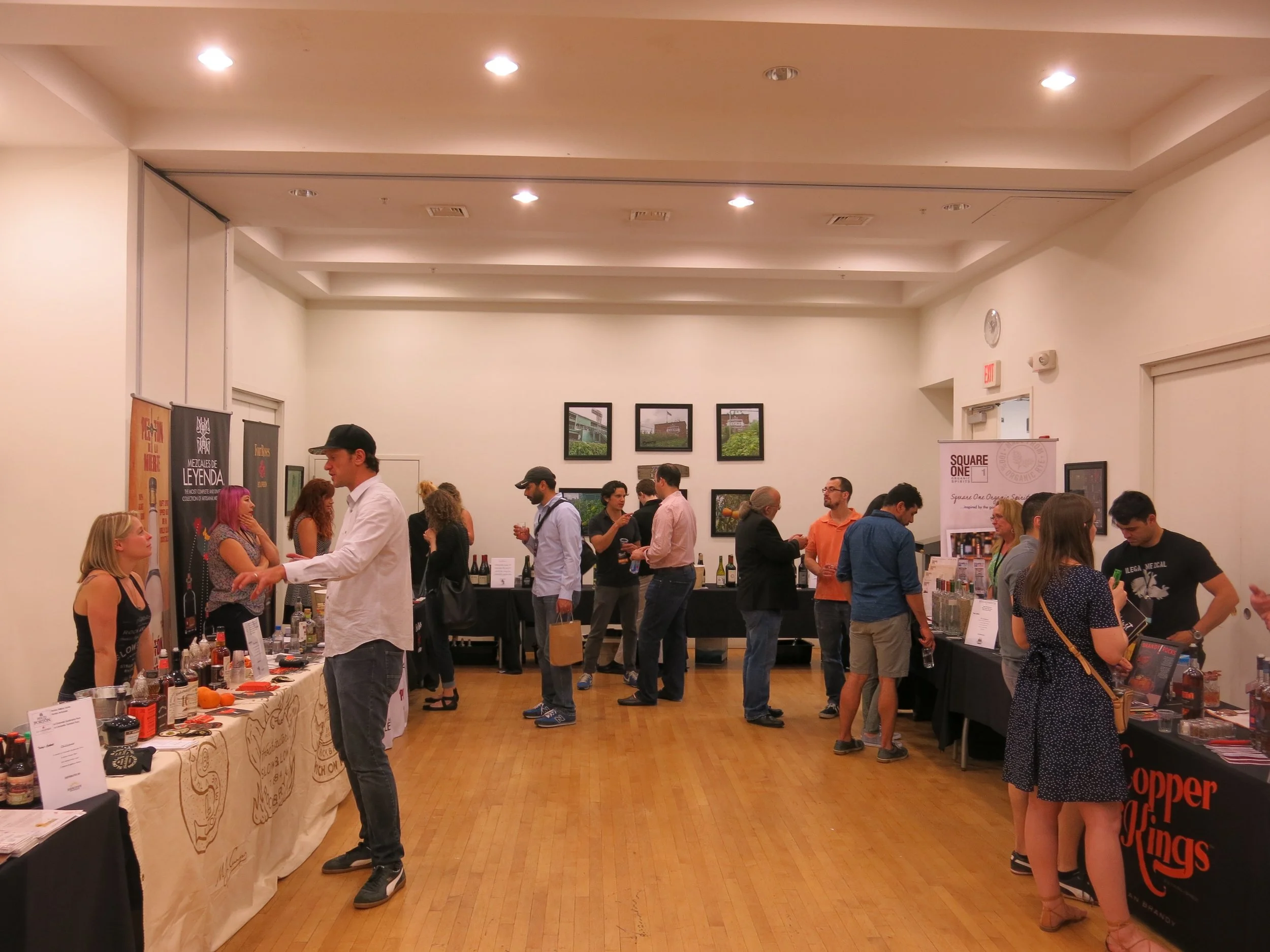 The Inspired Beverage Tasting pop-up gave attendees a chance to try a bevy of spirits and talk with brand representatives from all over the country. I sampled more mezcal than I care to admit.