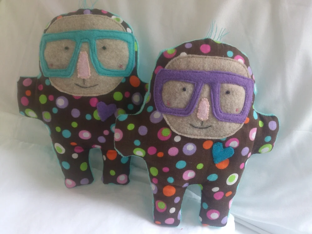Polka Dot Nerd Family