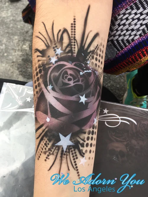 We+Adorn+You+Los+Angeles+Premium+Airbrush+Tattoos+Rose+stars.jpg
