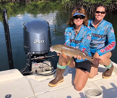 Team CCA stocking tagged Redfish in Broward County!